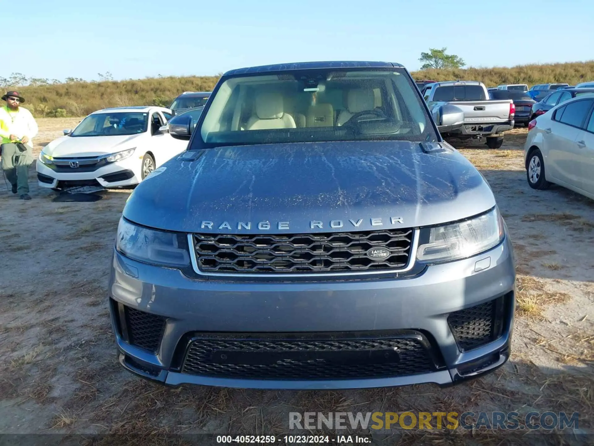 6 fotografías del automóvil dañado SALWR2RK1KA857515 LAND ROVER RANGE ROVER SPORT 2019