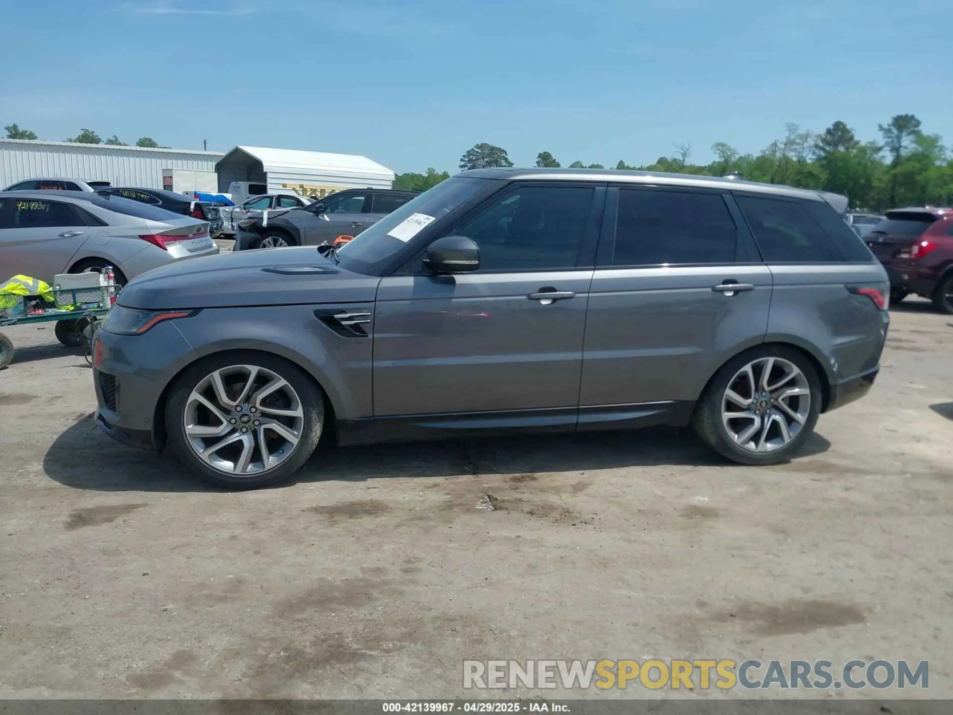 13 fotografías del automóvil dañado SALWR2RK9KA840316 LAND ROVER RANGE ROVER SPORT 2019