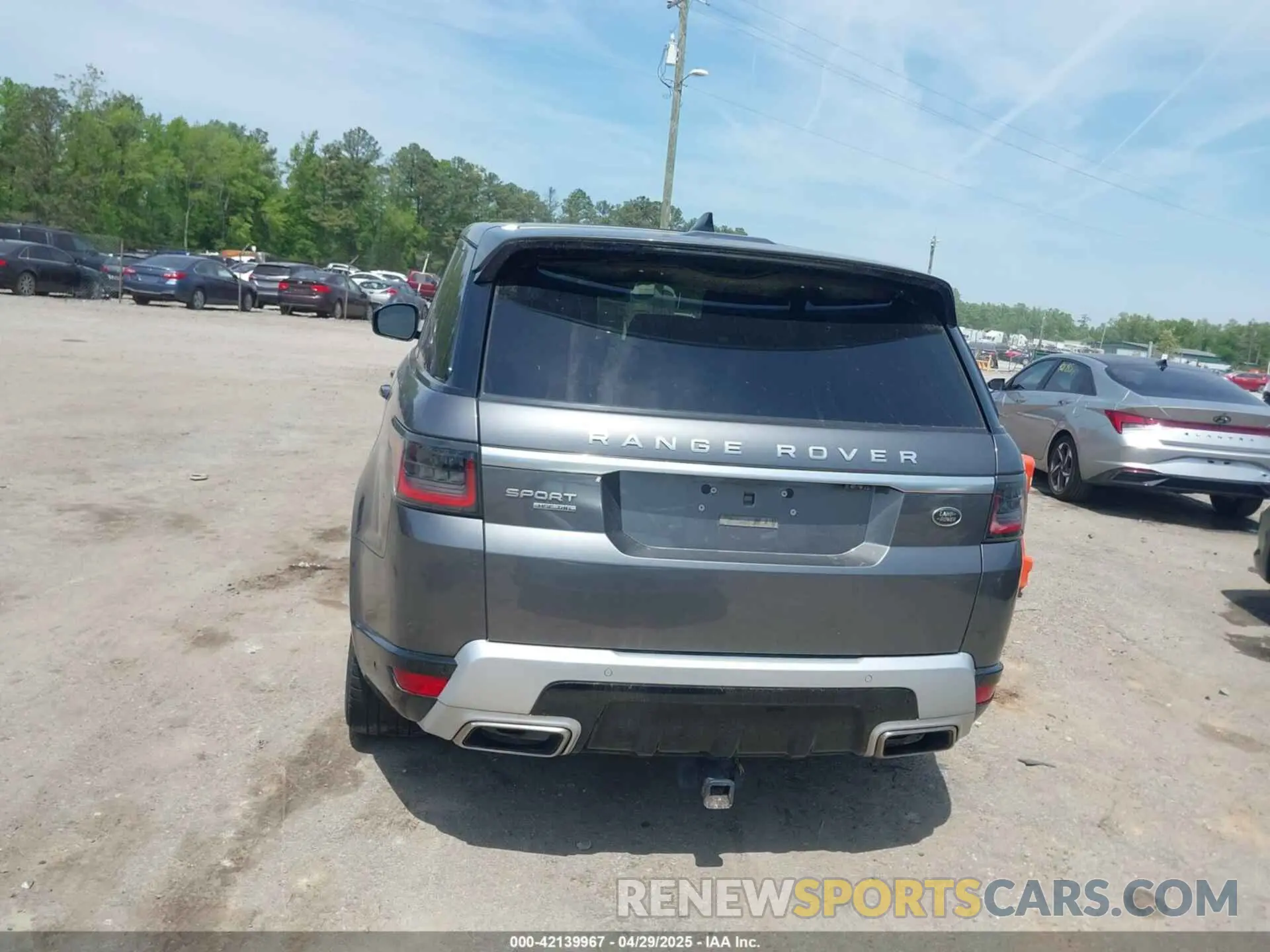 15 fotografías del automóvil dañado SALWR2RK9KA840316 LAND ROVER RANGE ROVER SPORT 2019