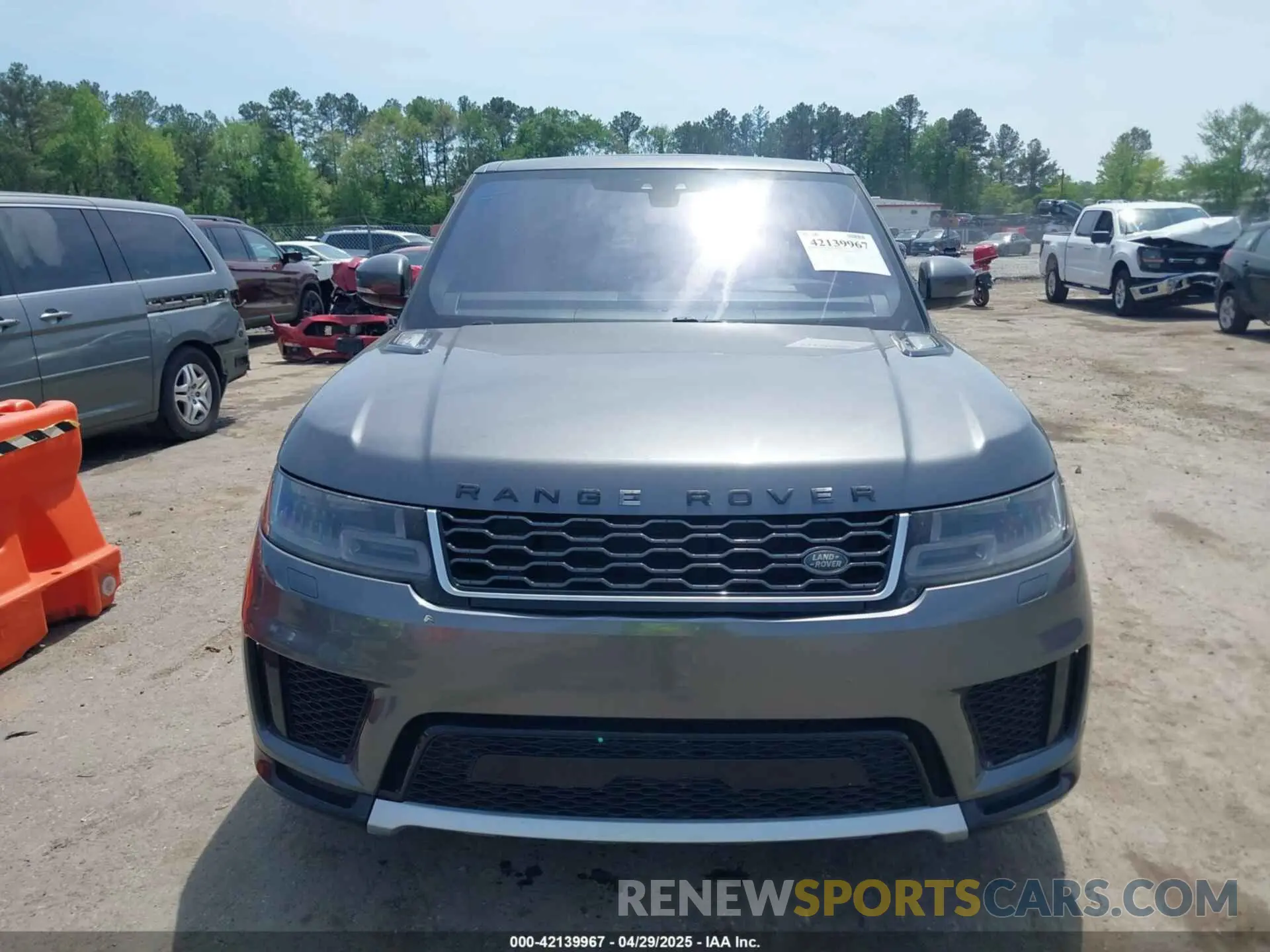 6 fotografías del automóvil dañado SALWR2RK9KA840316 LAND ROVER RANGE ROVER SPORT 2019