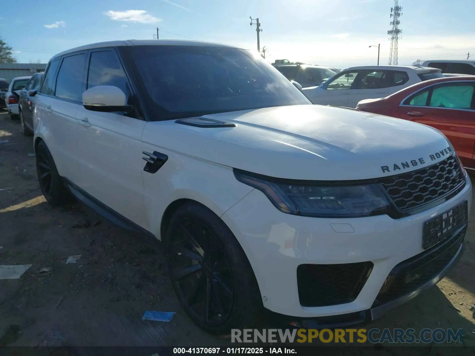 1 fotografías del automóvil dañado SALWR2RU4KA868073 LAND ROVER RANGE ROVER SPORT 2019