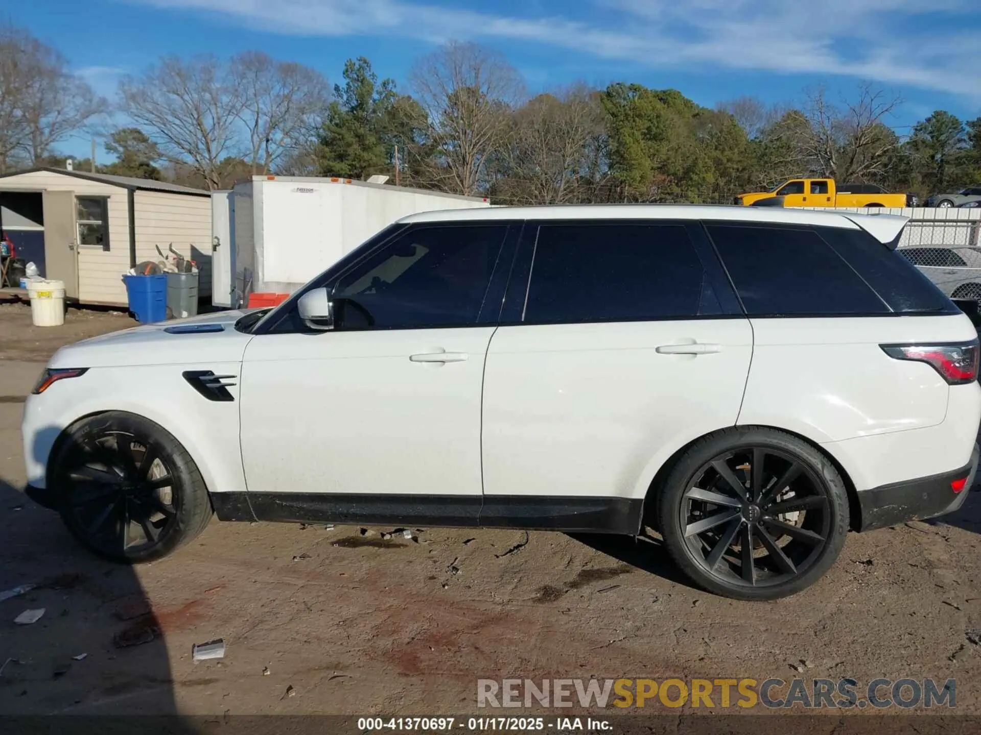 14 fotografías del automóvil dañado SALWR2RU4KA868073 LAND ROVER RANGE ROVER SPORT 2019