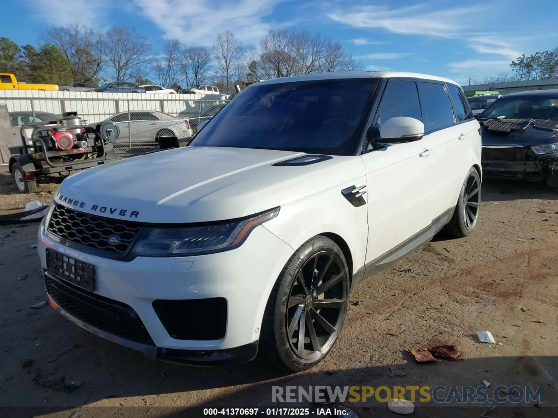 2 fotografías del automóvil dañado SALWR2RU4KA868073 LAND ROVER RANGE ROVER SPORT 2019