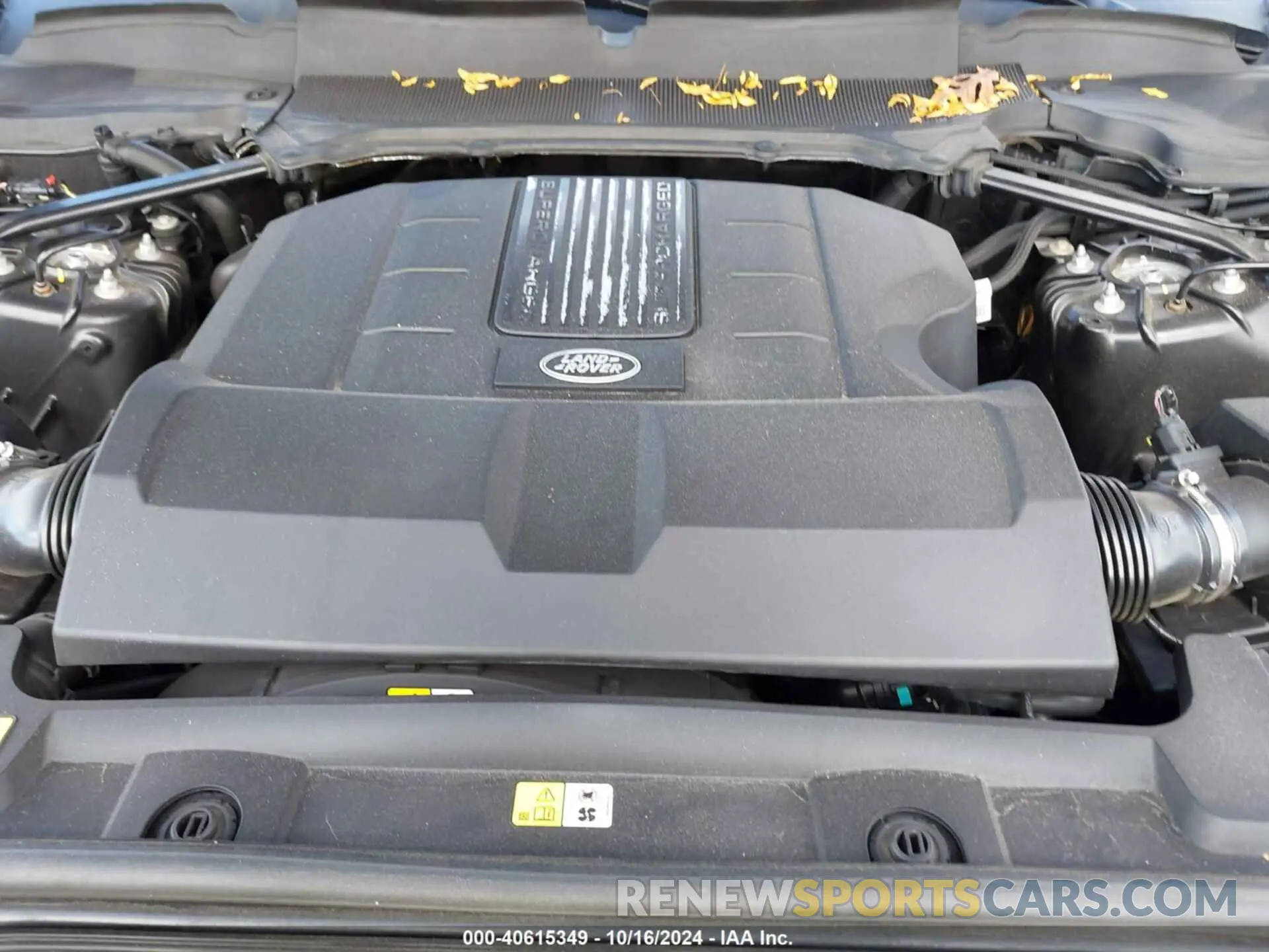 10 fotografías del automóvil dañado SALWR2RV1KA820586 LAND ROVER RANGE ROVER SPORT 2019