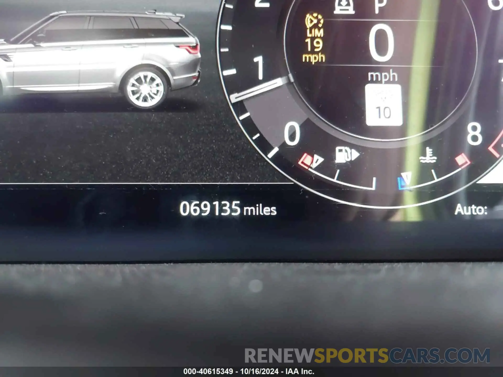 15 fotografías del automóvil dañado SALWR2RV1KA820586 LAND ROVER RANGE ROVER SPORT 2019