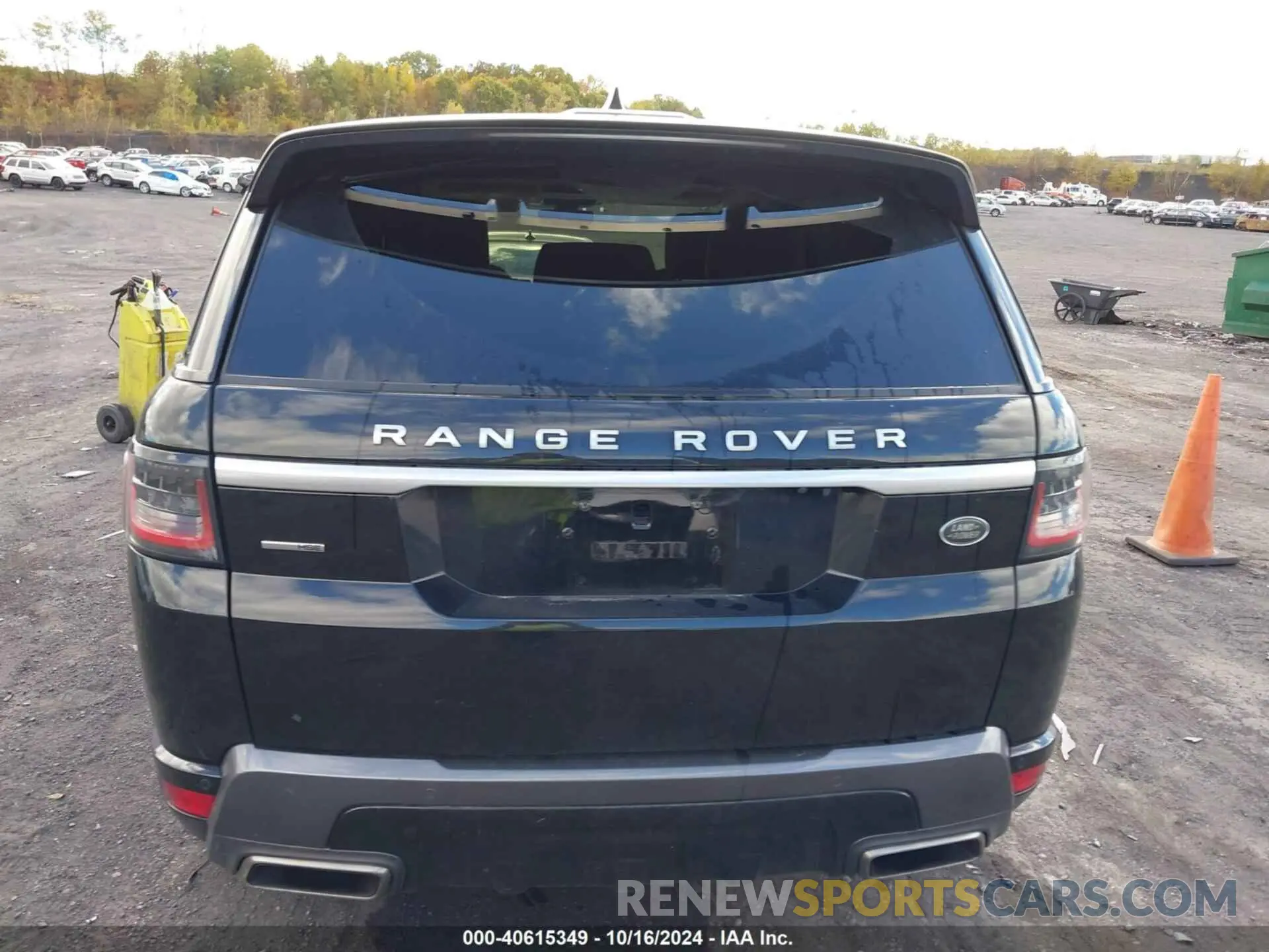 16 fotografías del automóvil dañado SALWR2RV1KA820586 LAND ROVER RANGE ROVER SPORT 2019