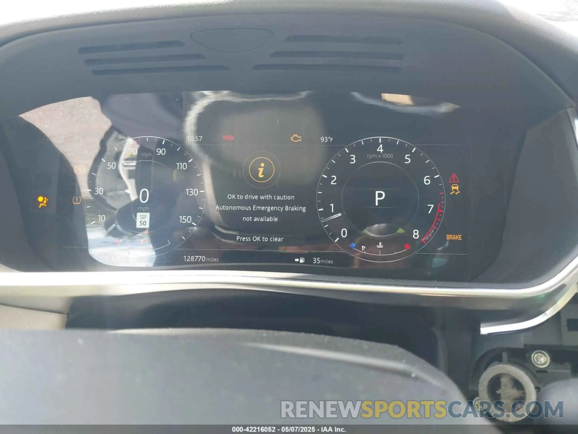 7 fotografías del automóvil dañado SALWR2RV2KA420472 LAND ROVER RANGE ROVER SPORT 2019
