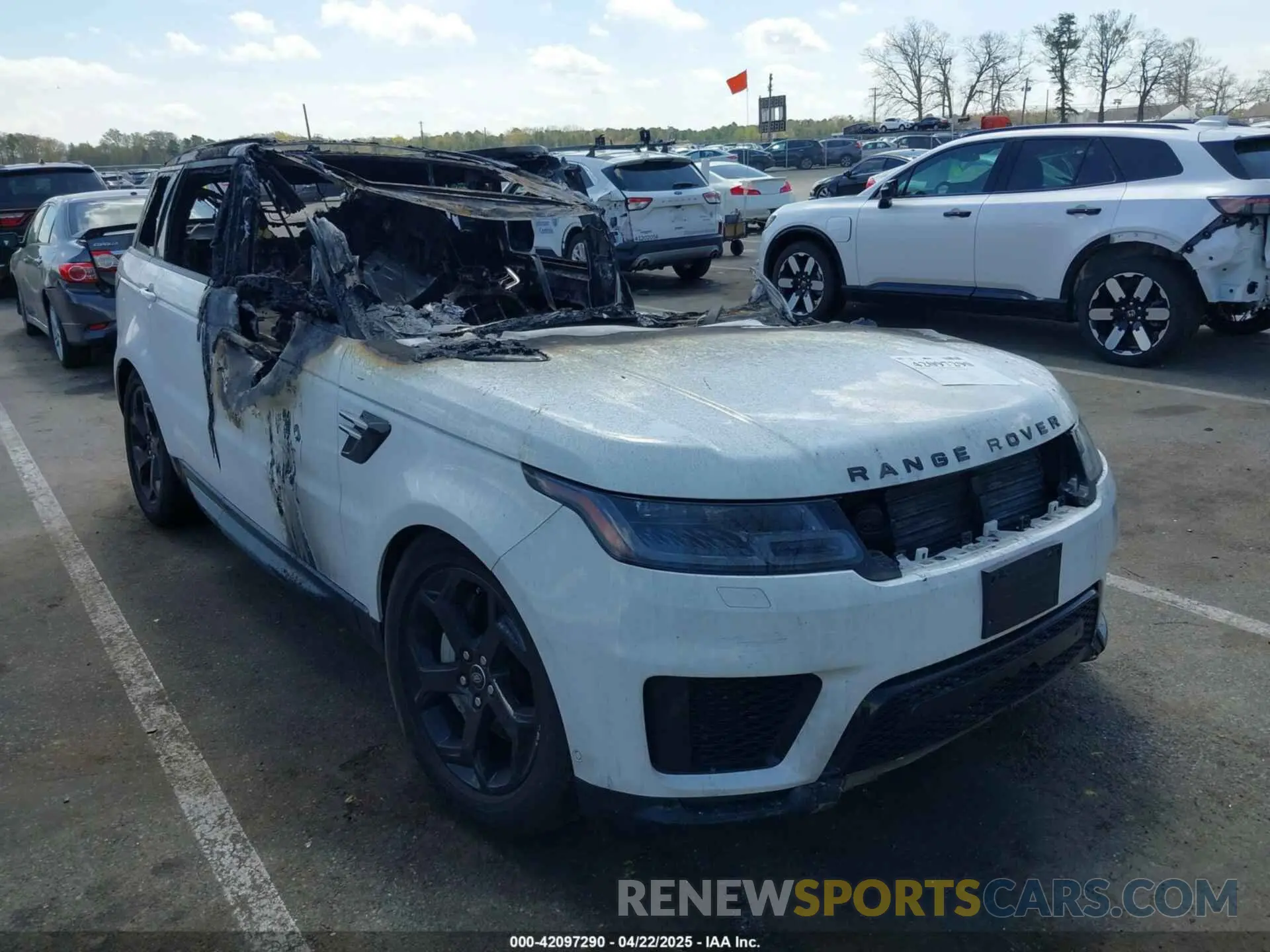 1 fotografías del automóvil dañado SALWR2RV2KA814148 LAND ROVER RANGE ROVER SPORT 2019