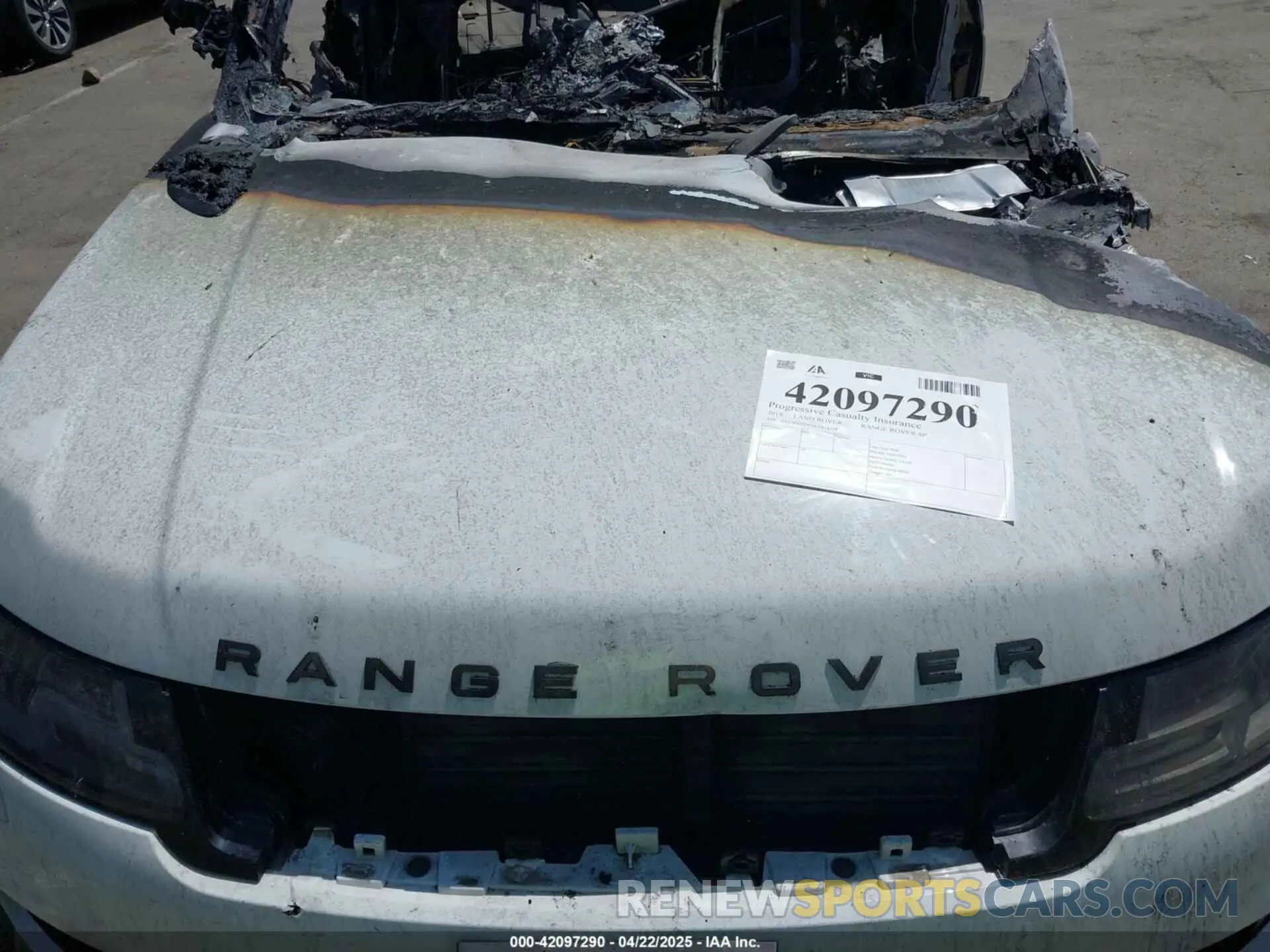 10 fotografías del automóvil dañado SALWR2RV2KA814148 LAND ROVER RANGE ROVER SPORT 2019