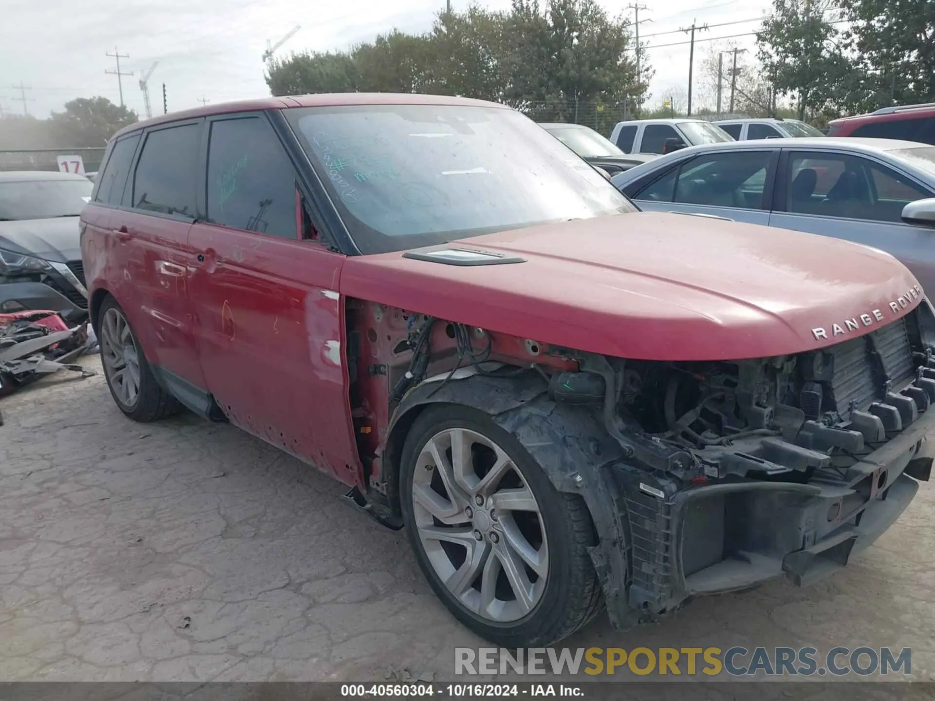 1 fotografías del automóvil dañado SALWR2RV2KA817972 LAND ROVER RANGE ROVER SPORT 2019