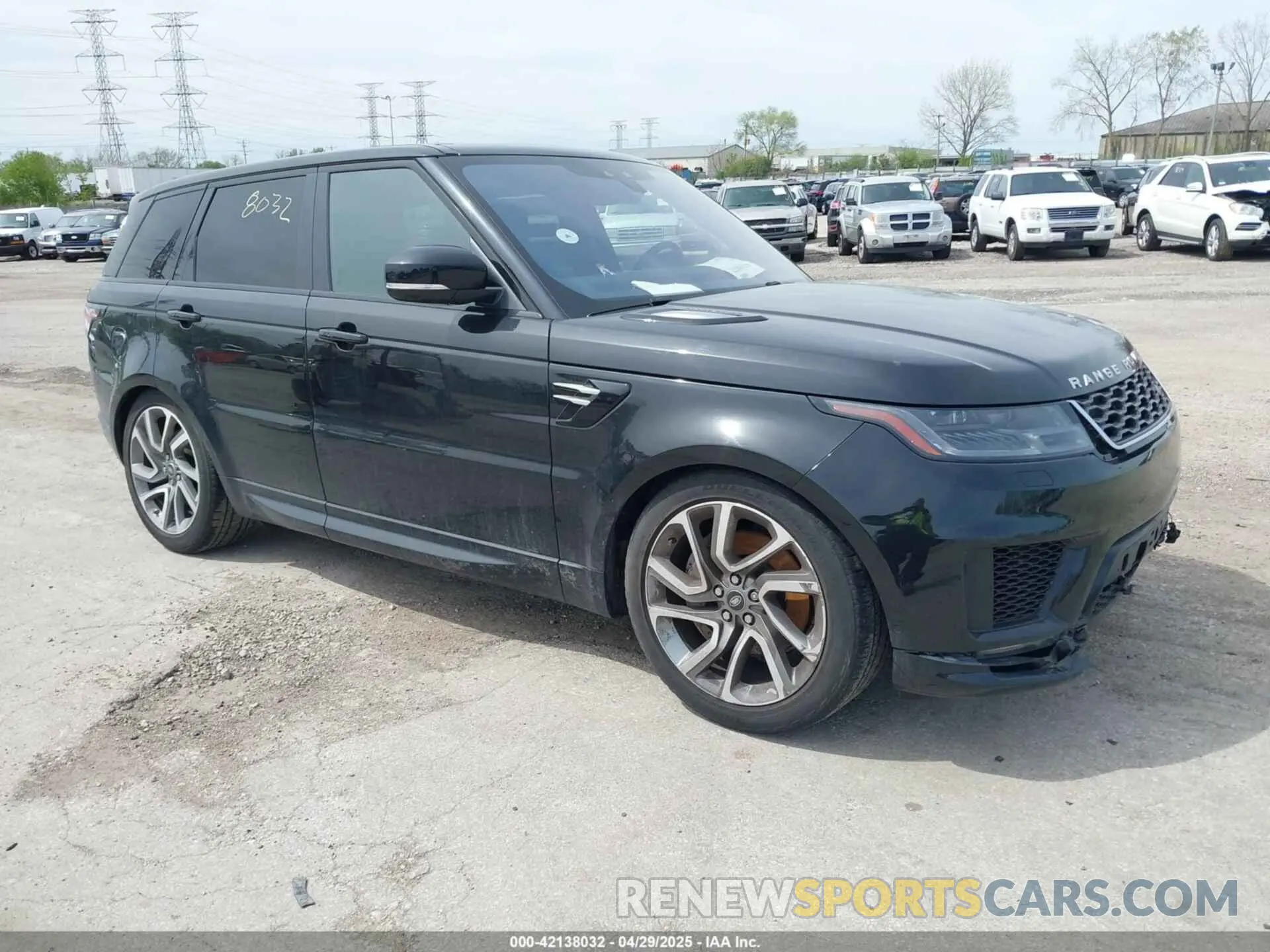 1 fotografías del automóvil dañado SALWR2RV2KA822315 LAND ROVER RANGE ROVER SPORT 2019