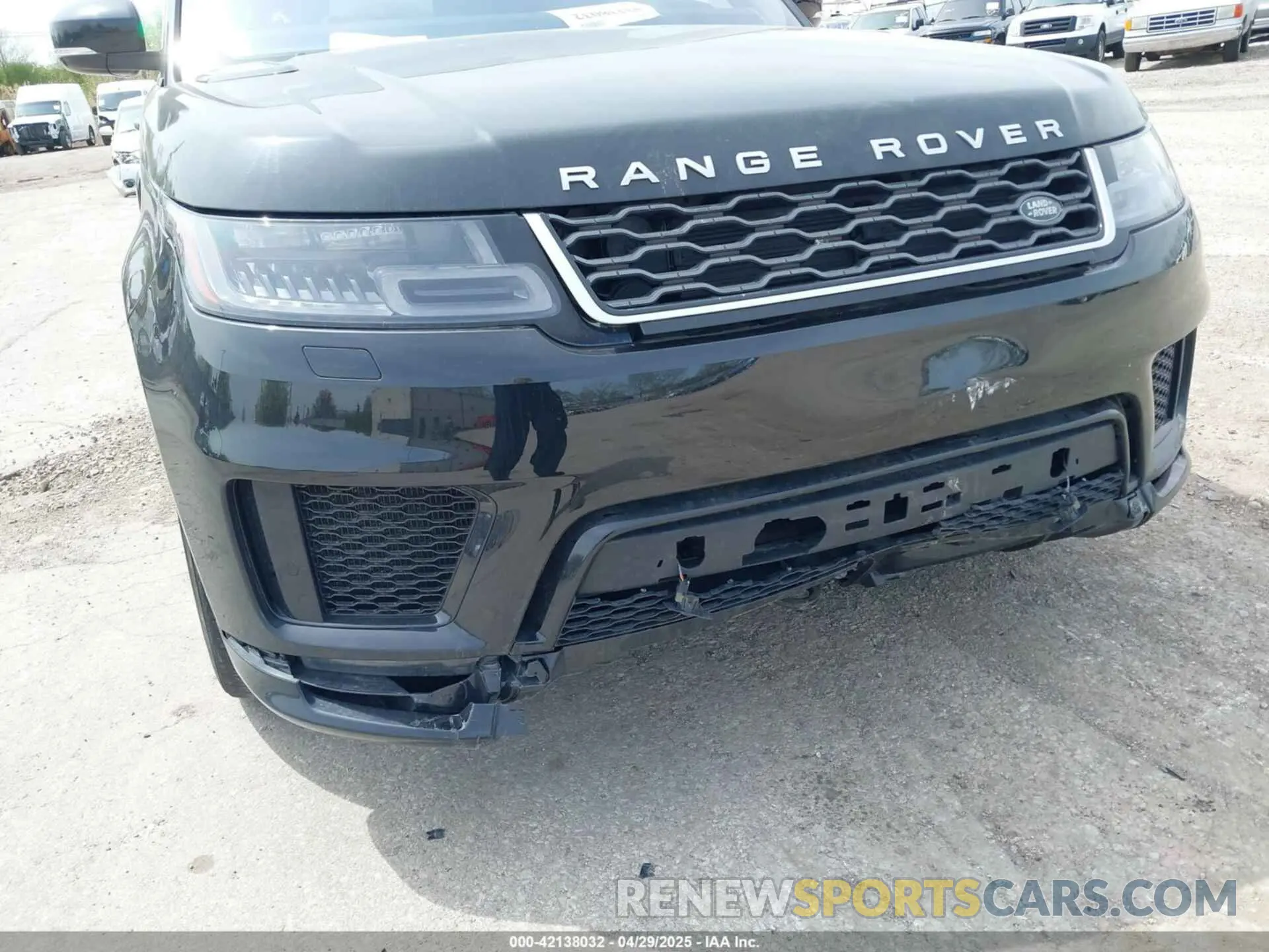 6 fotografías del automóvil dañado SALWR2RV2KA822315 LAND ROVER RANGE ROVER SPORT 2019