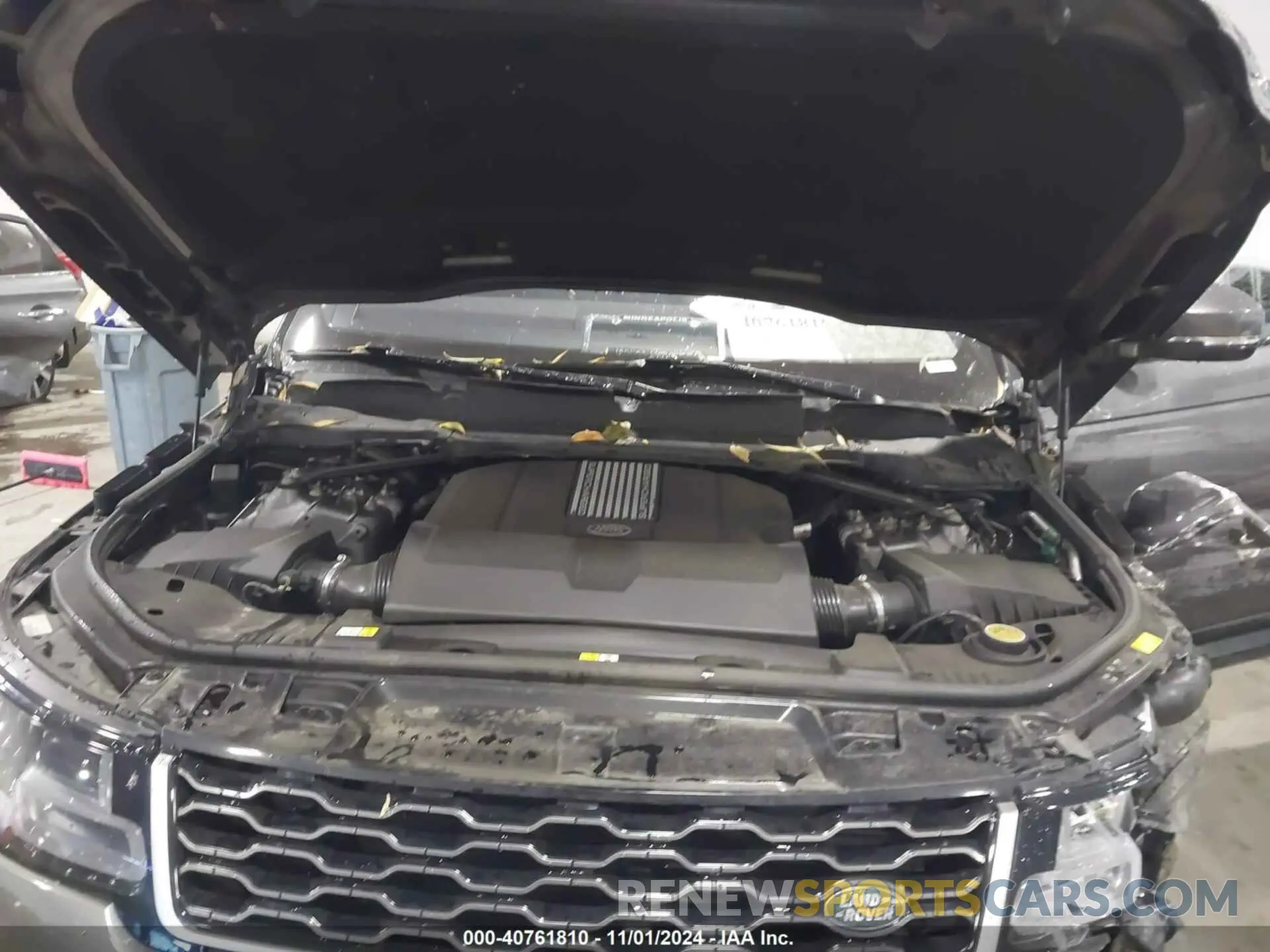 10 fotografías del automóvil dañado SALWR2RV3KA825644 LAND ROVER RANGE ROVER SPORT 2019