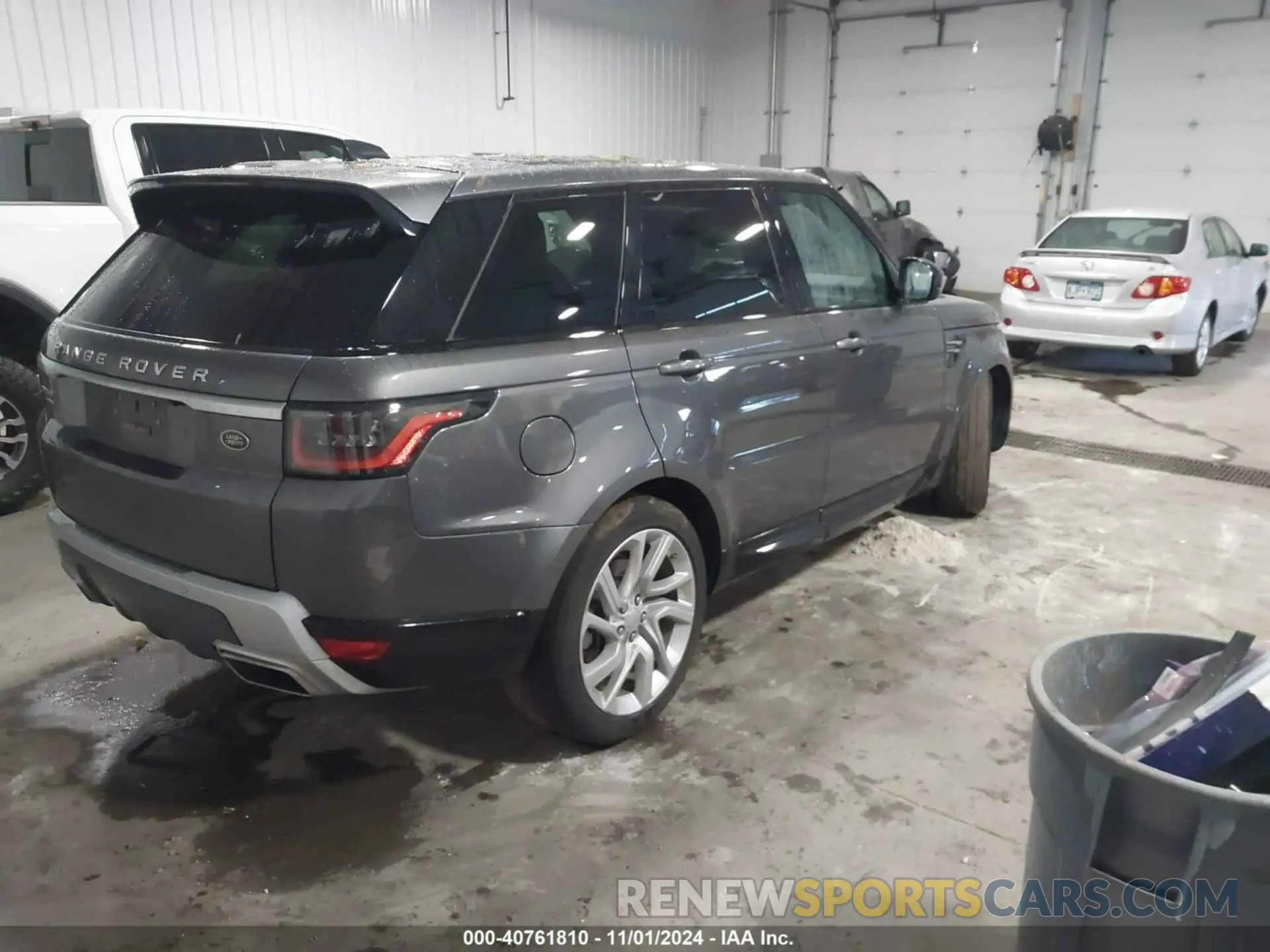 4 fotografías del automóvil dañado SALWR2RV3KA825644 LAND ROVER RANGE ROVER SPORT 2019