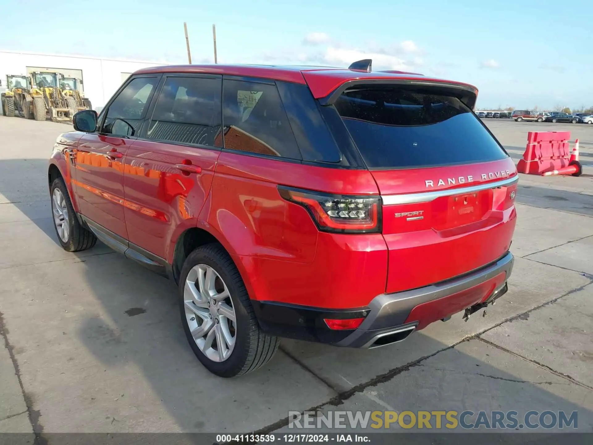 3 fotografías del automóvil dañado SALWR2RV4KA845143 LAND ROVER RANGE ROVER SPORT 2019