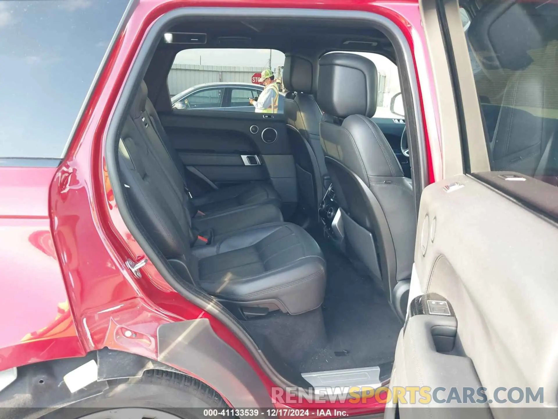 8 fotografías del automóvil dañado SALWR2RV4KA845143 LAND ROVER RANGE ROVER SPORT 2019