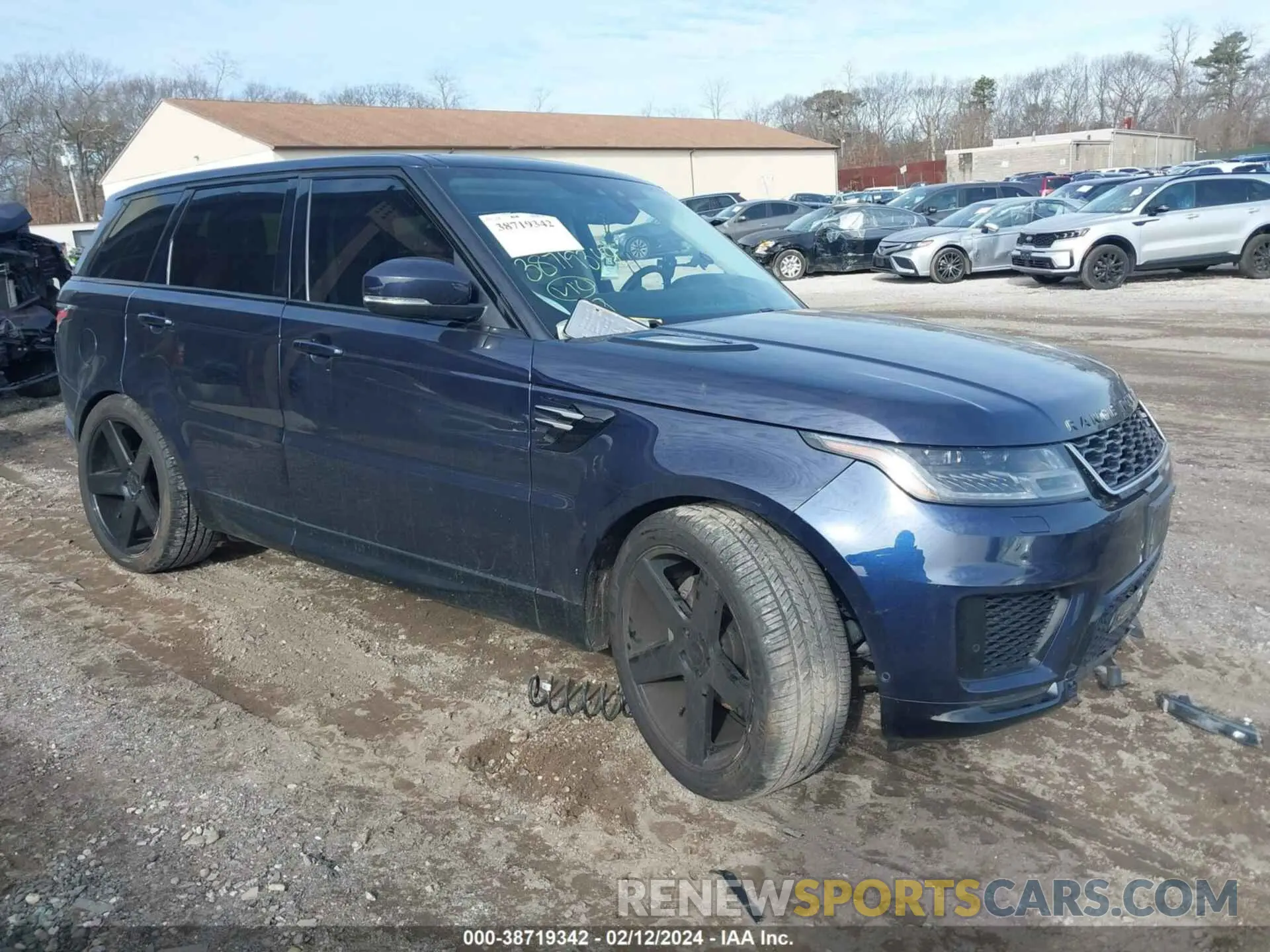 1 fotografías del automóvil dañado SALWR2RV5KA833986 LAND ROVER RANGE ROVER SPORT 2019