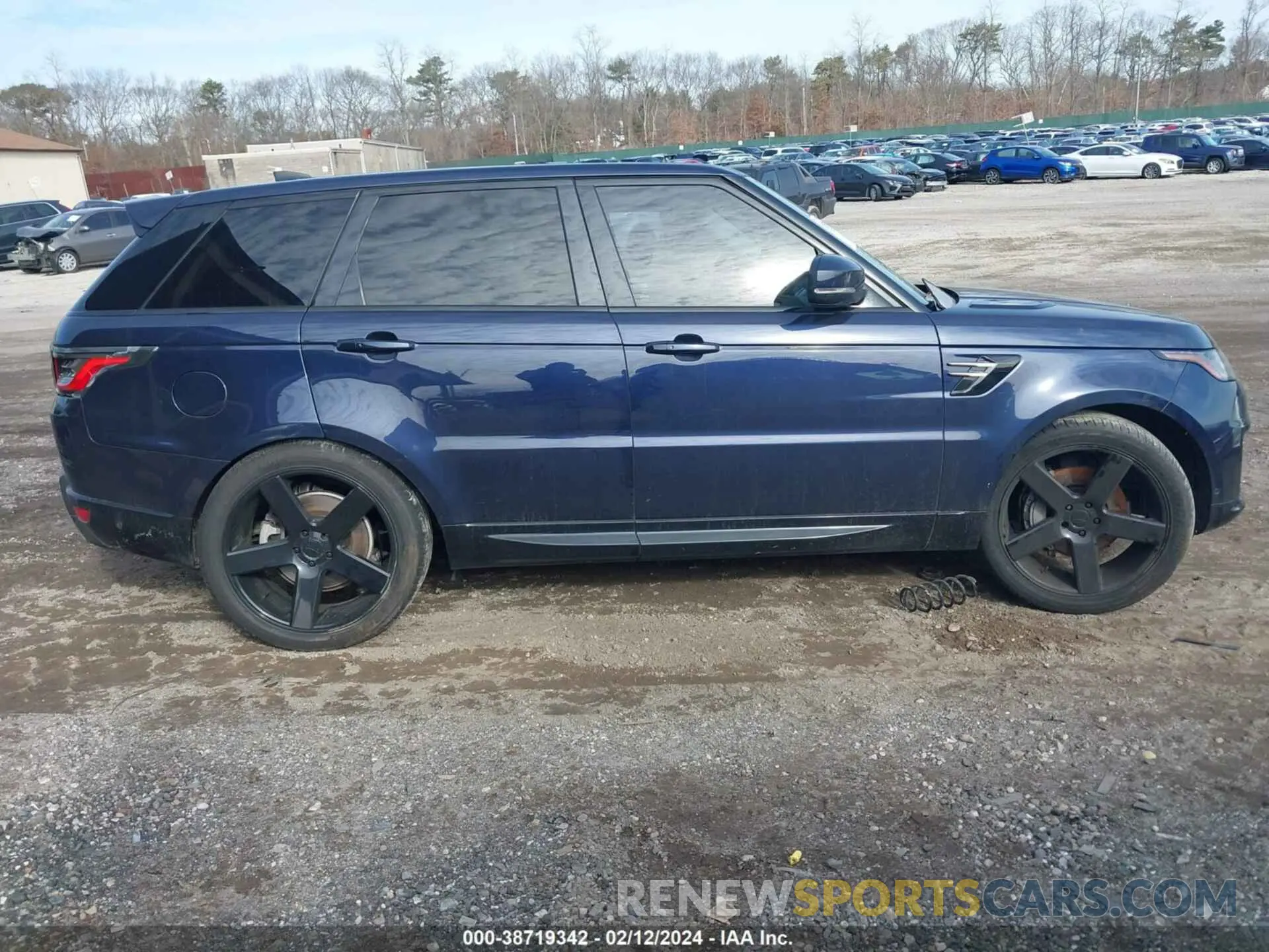 13 fotografías del automóvil dañado SALWR2RV5KA833986 LAND ROVER RANGE ROVER SPORT 2019