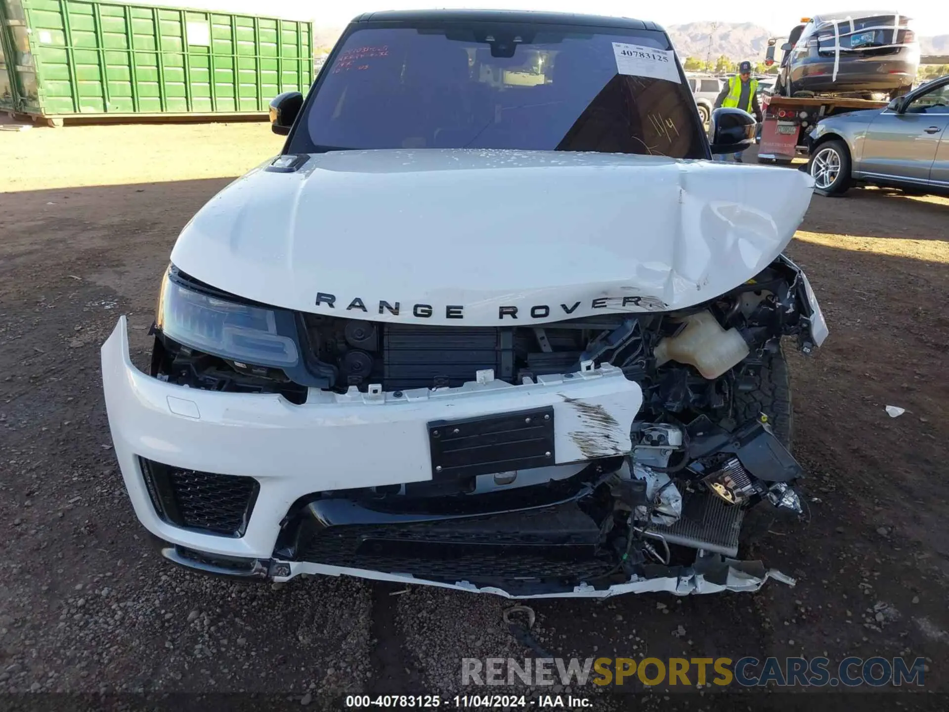 6 fotografías del automóvil dañado SALWR2RV6KA841840 LAND ROVER RANGE ROVER SPORT 2019