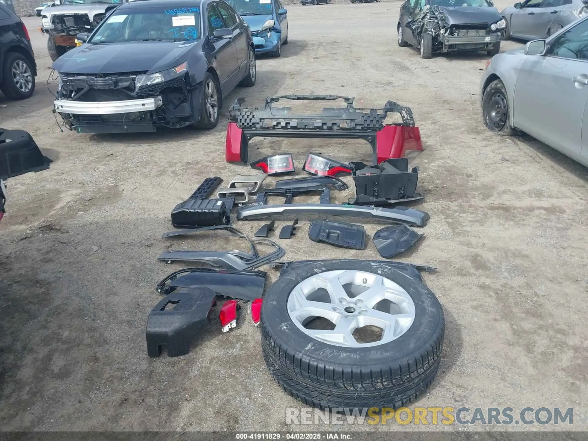 12 fotografías del automóvil dañado SALWR2RV6KA844060 LAND ROVER RANGE ROVER SPORT 2019