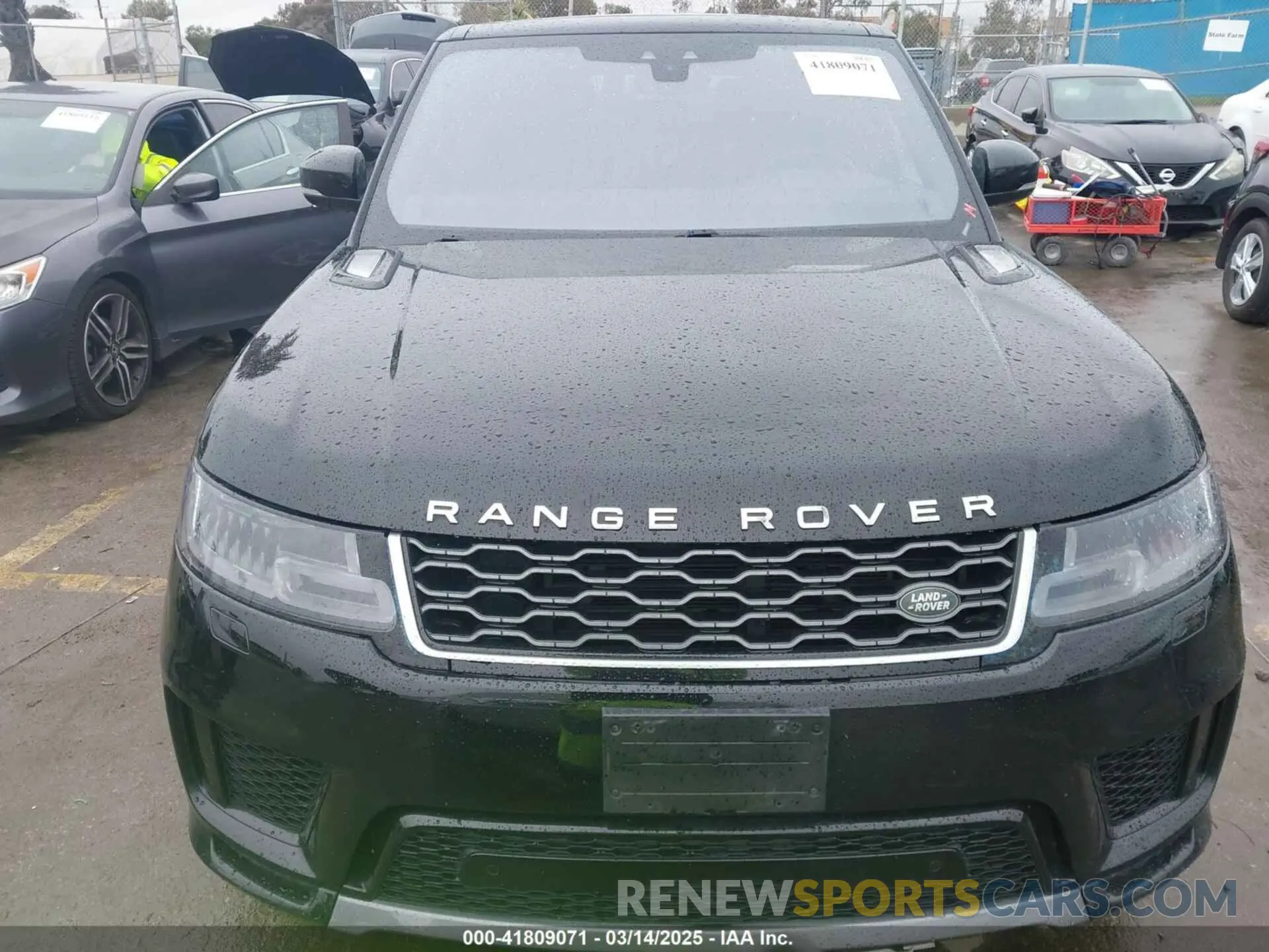 12 fotografías del automóvil dañado SALWR2RV8KA427006 LAND ROVER RANGE ROVER SPORT 2019