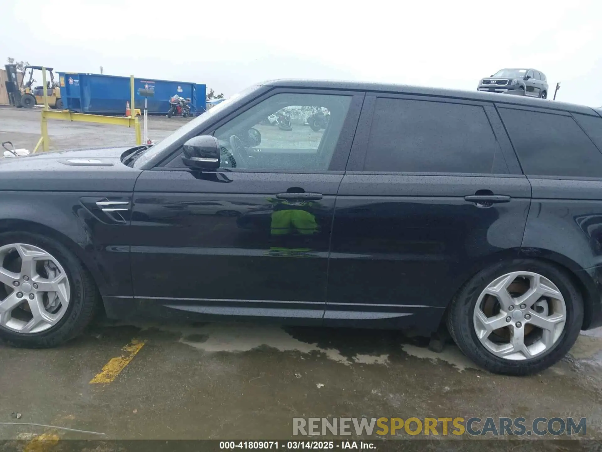 14 fotografías del automóvil dañado SALWR2RV8KA427006 LAND ROVER RANGE ROVER SPORT 2019
