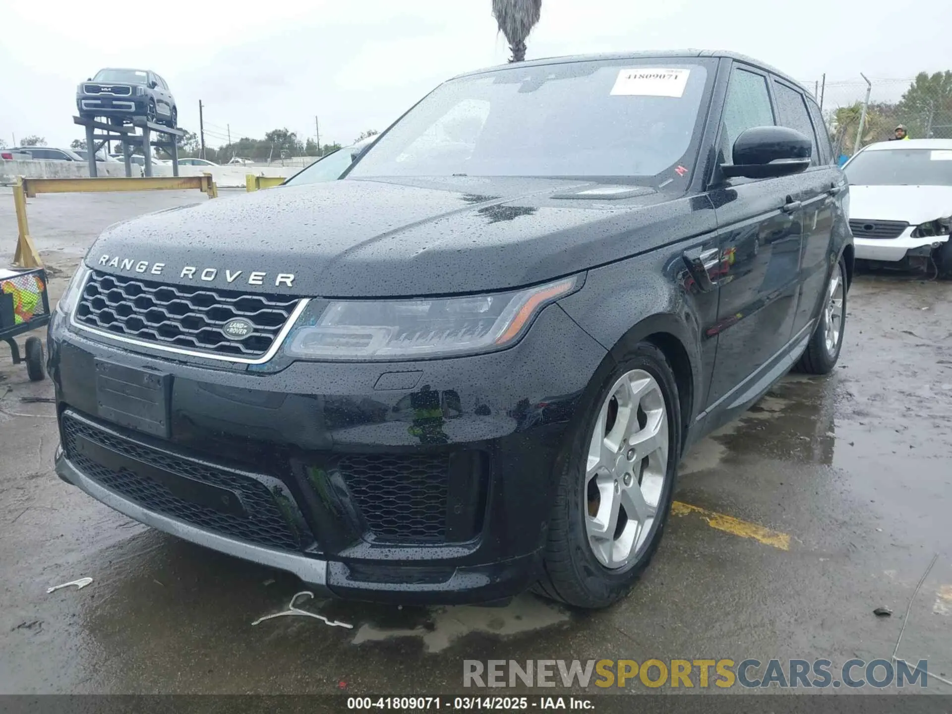 2 fotografías del automóvil dañado SALWR2RV8KA427006 LAND ROVER RANGE ROVER SPORT 2019