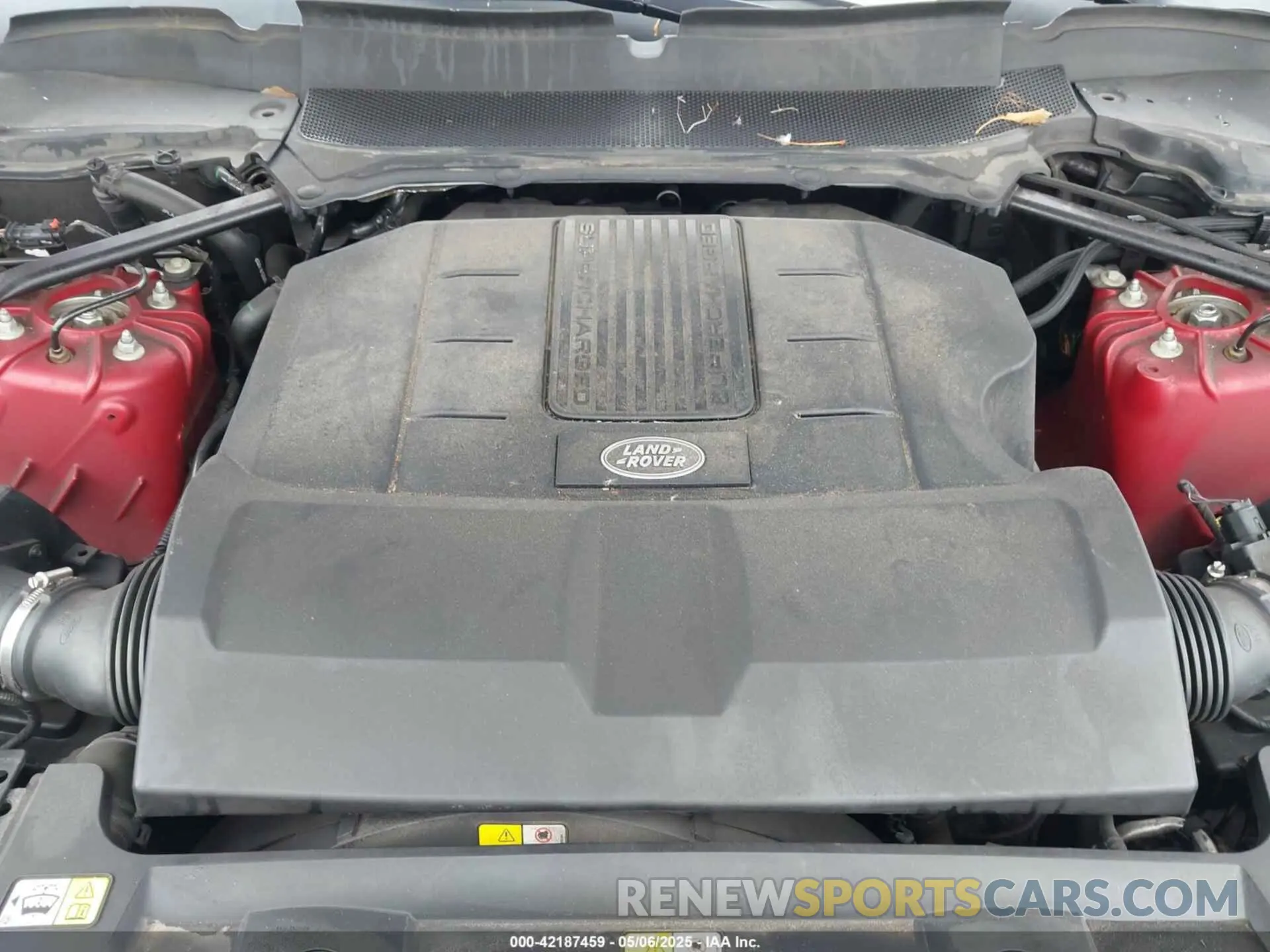 10 fotografías del automóvil dañado SALWR2RV8KA816535 LAND ROVER RANGE ROVER SPORT 2019
