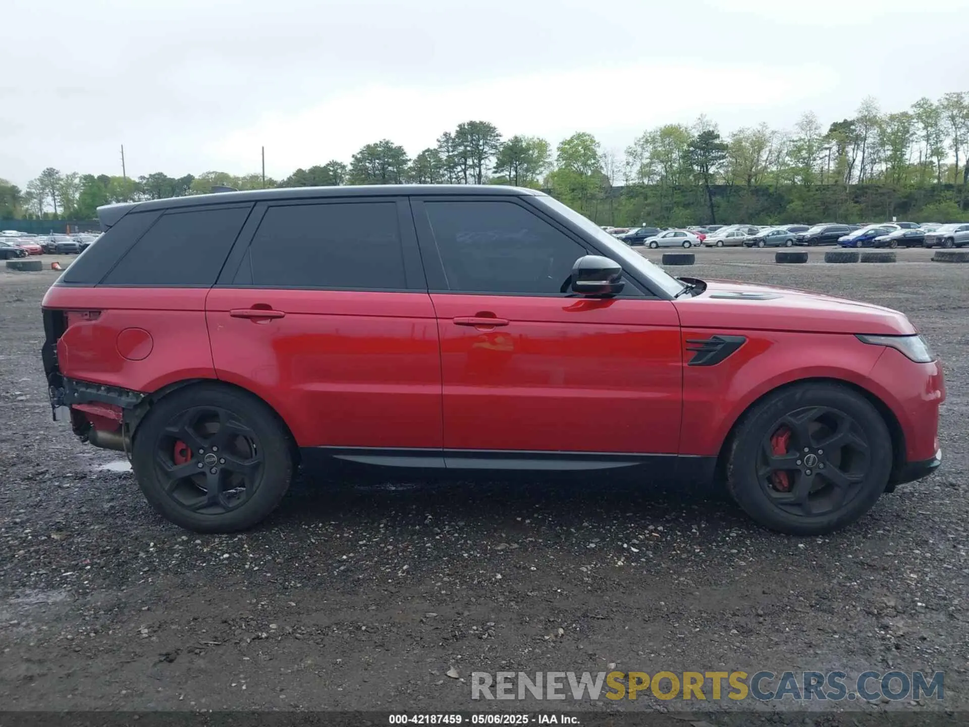 14 fotografías del automóvil dañado SALWR2RV8KA816535 LAND ROVER RANGE ROVER SPORT 2019