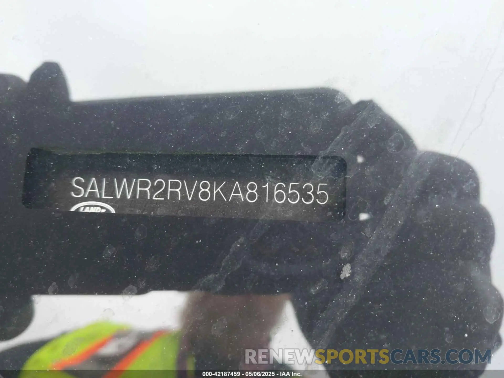 18 fotografías del automóvil dañado SALWR2RV8KA816535 LAND ROVER RANGE ROVER SPORT 2019