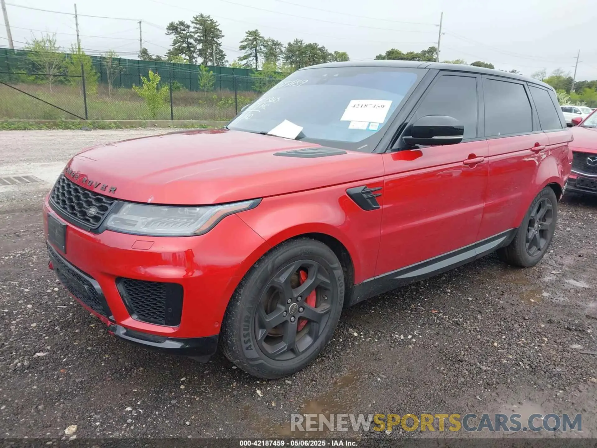 2 fotografías del automóvil dañado SALWR2RV8KA816535 LAND ROVER RANGE ROVER SPORT 2019