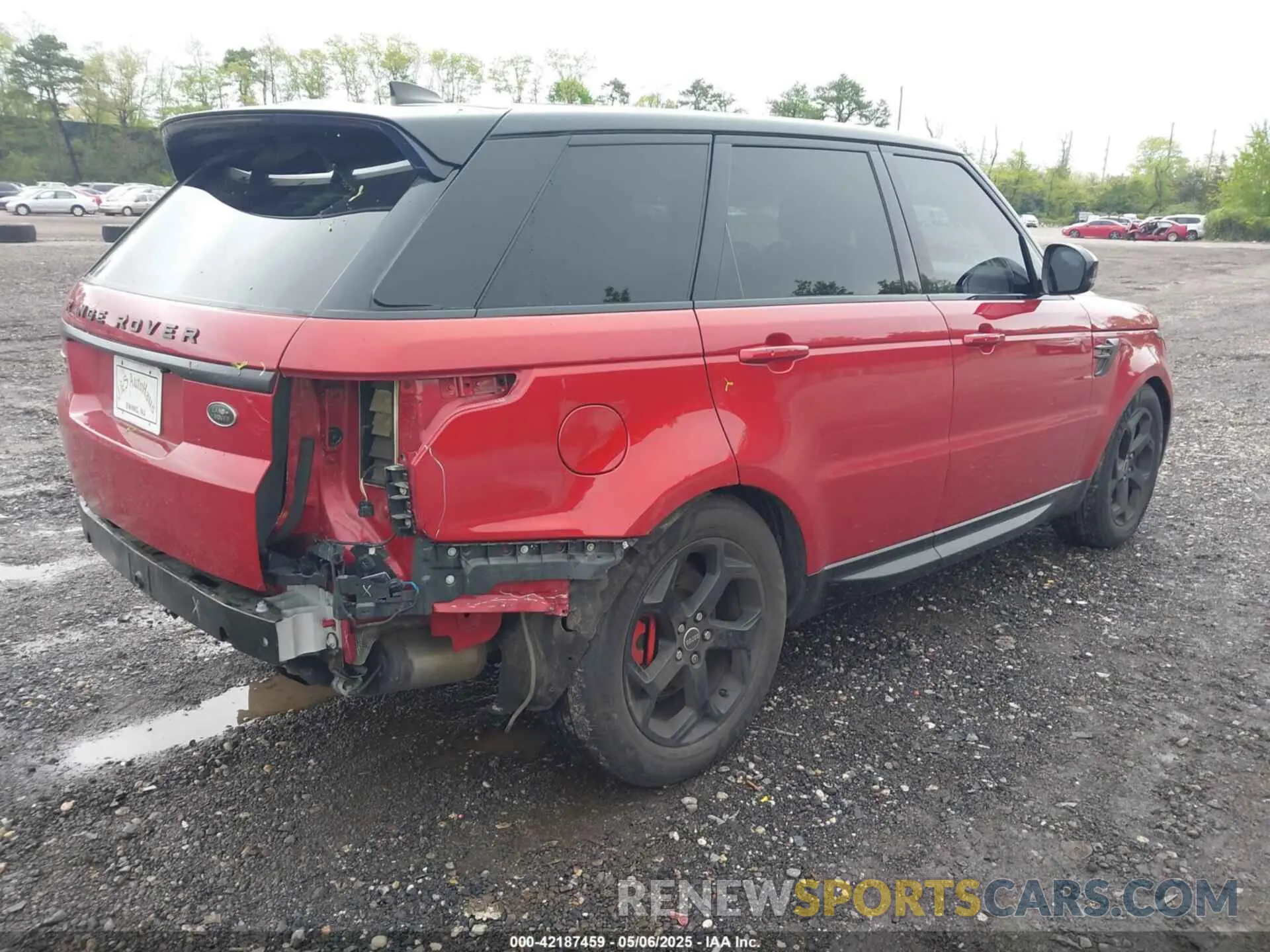 4 fotografías del automóvil dañado SALWR2RV8KA816535 LAND ROVER RANGE ROVER SPORT 2019