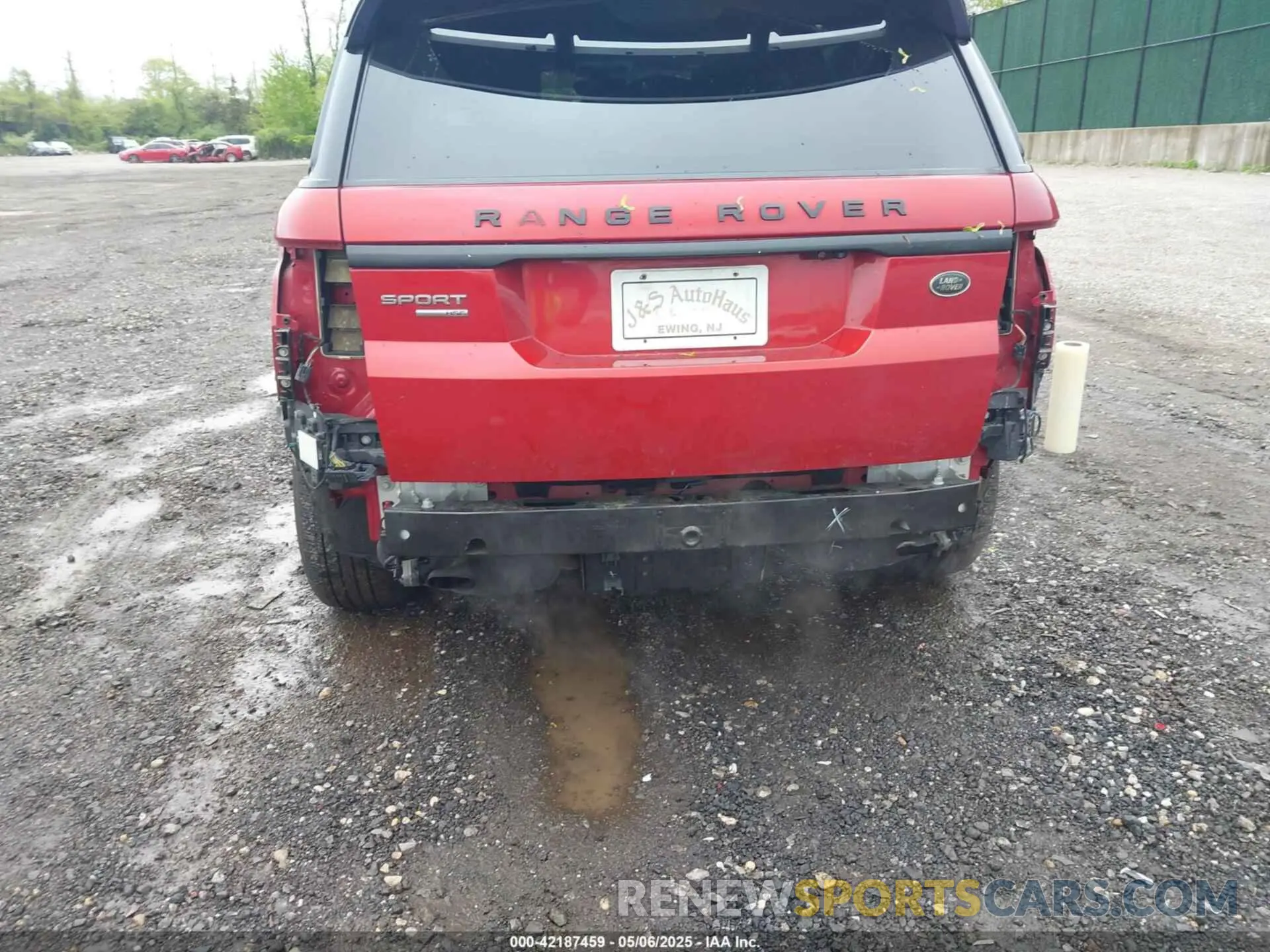6 fotografías del automóvil dañado SALWR2RV8KA816535 LAND ROVER RANGE ROVER SPORT 2019
