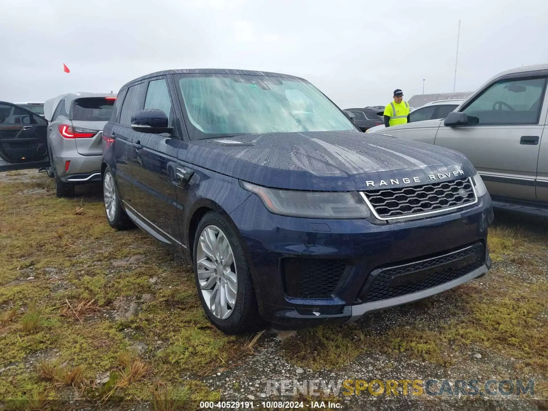 1 fotografías del automóvil dañado SALWR2RV9KA416788 LAND ROVER RANGE ROVER SPORT 2019