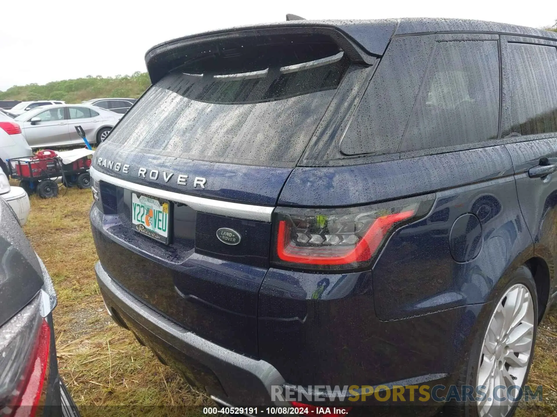 15 fotografías del automóvil dañado SALWR2RV9KA416788 LAND ROVER RANGE ROVER SPORT 2019