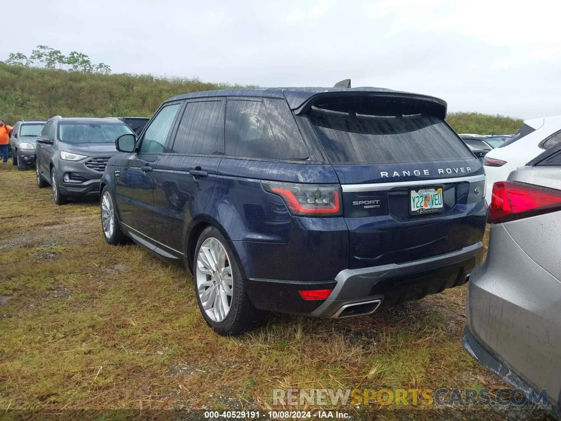 3 fotografías del automóvil dañado SALWR2RV9KA416788 LAND ROVER RANGE ROVER SPORT 2019