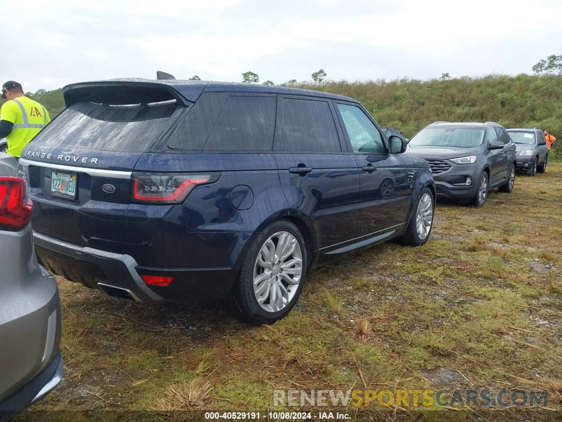4 fotografías del automóvil dañado SALWR2RV9KA416788 LAND ROVER RANGE ROVER SPORT 2019