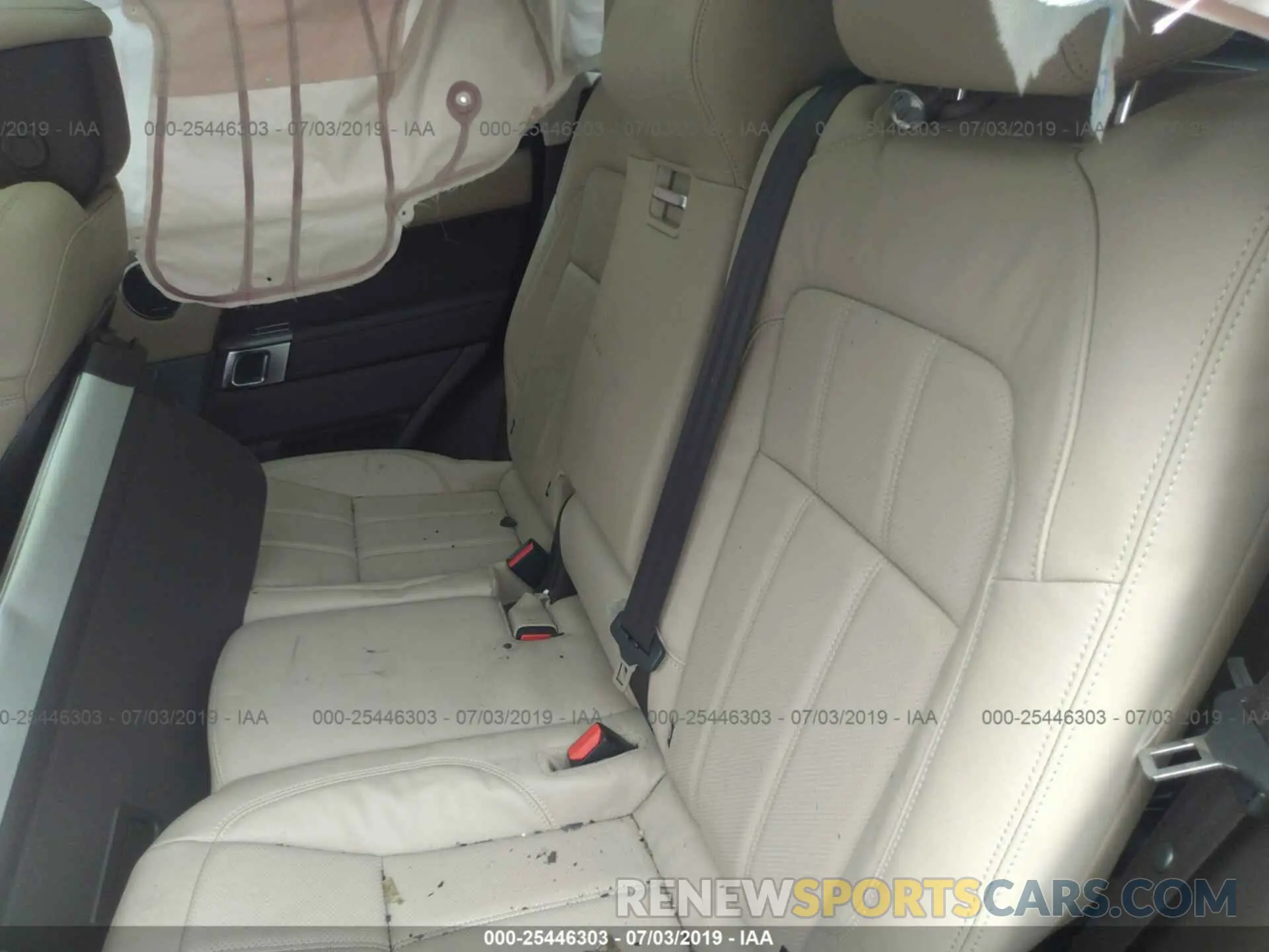 8 fotografías del automóvil dañado SALWR2RV9KA419903 LAND ROVER RANGE ROVER SPORT 2019