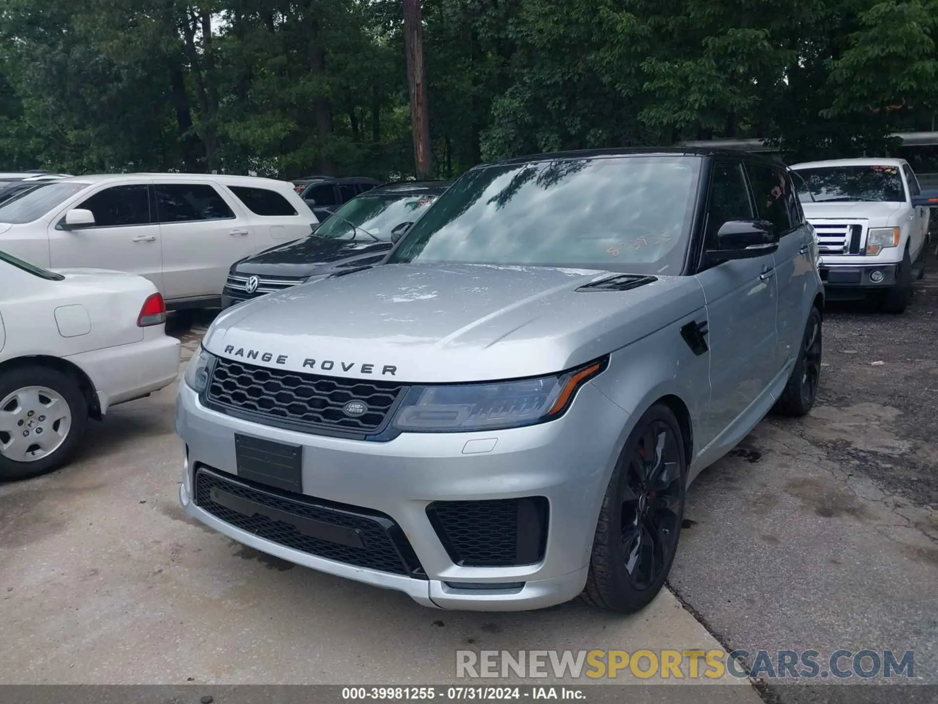2 fotografías del automóvil dañado SALWS2SU0KA873933 LAND ROVER RANGE ROVER SPORT 2019