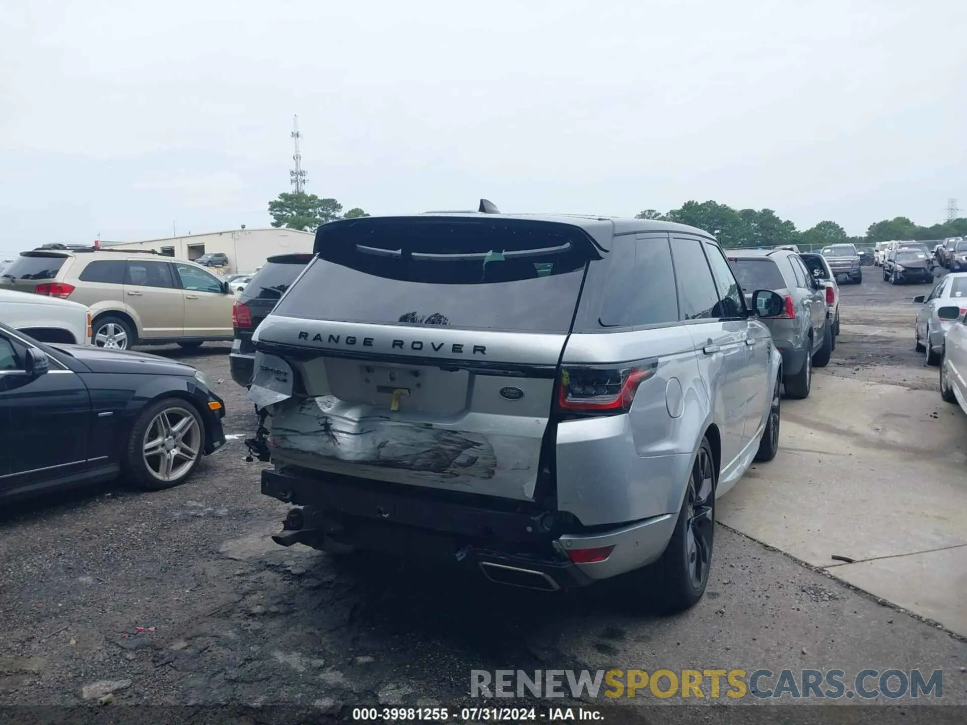 4 fotografías del automóvil dañado SALWS2SU0KA873933 LAND ROVER RANGE ROVER SPORT 2019