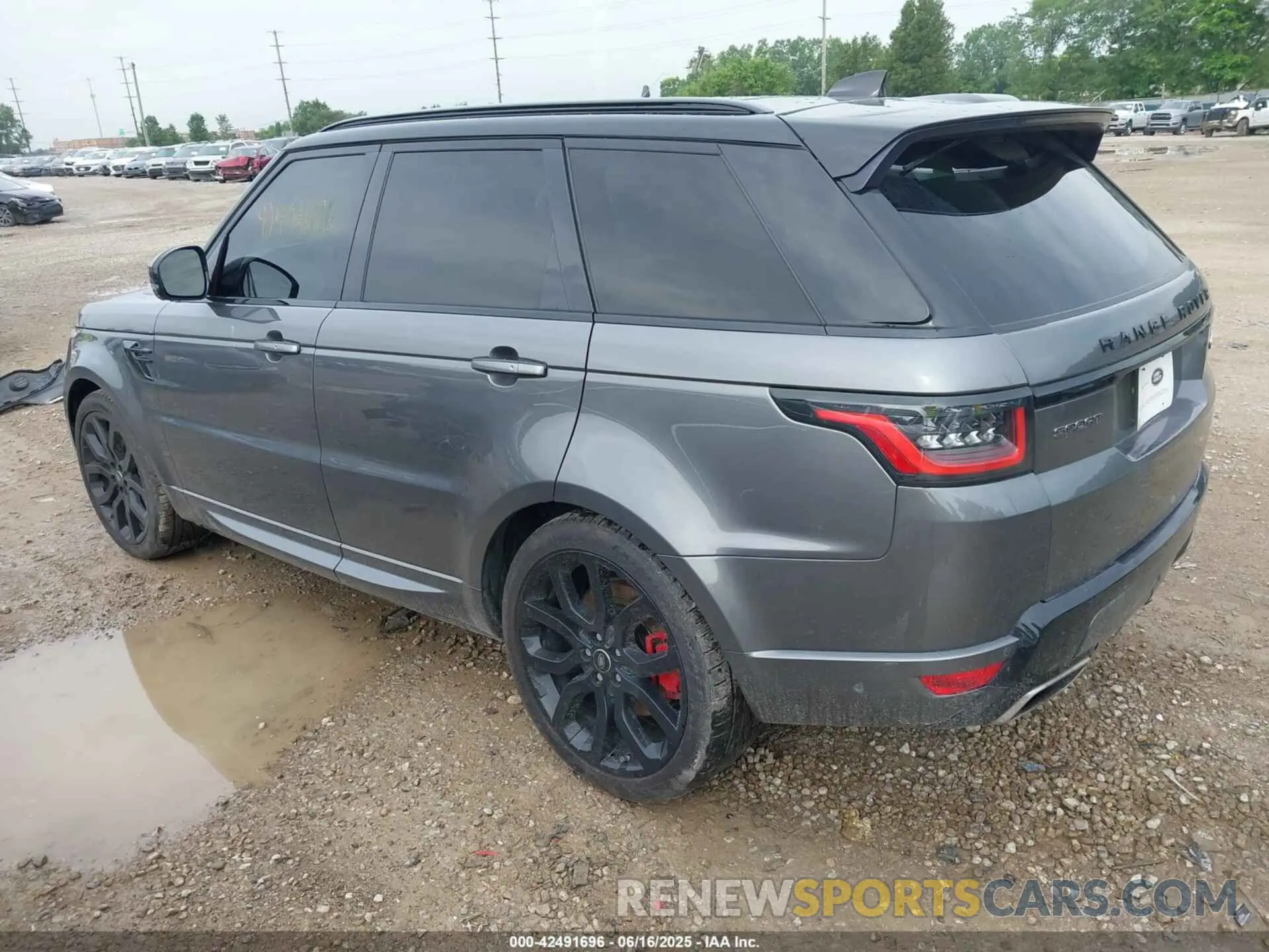 3 fotografías del automóvil dañado SALWV2SVXKA416580 LAND ROVER RANGE ROVER SPORT 2019