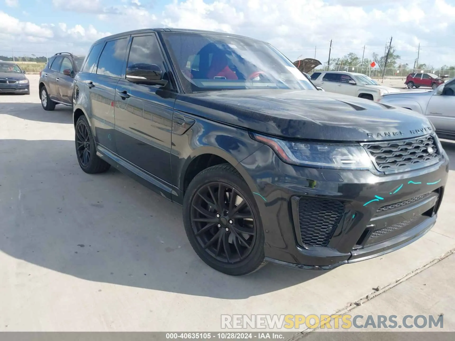 1 fotografías del automóvil dañado SALWZ2SE9KA854480 LAND ROVER RANGE ROVER SPORT 2019