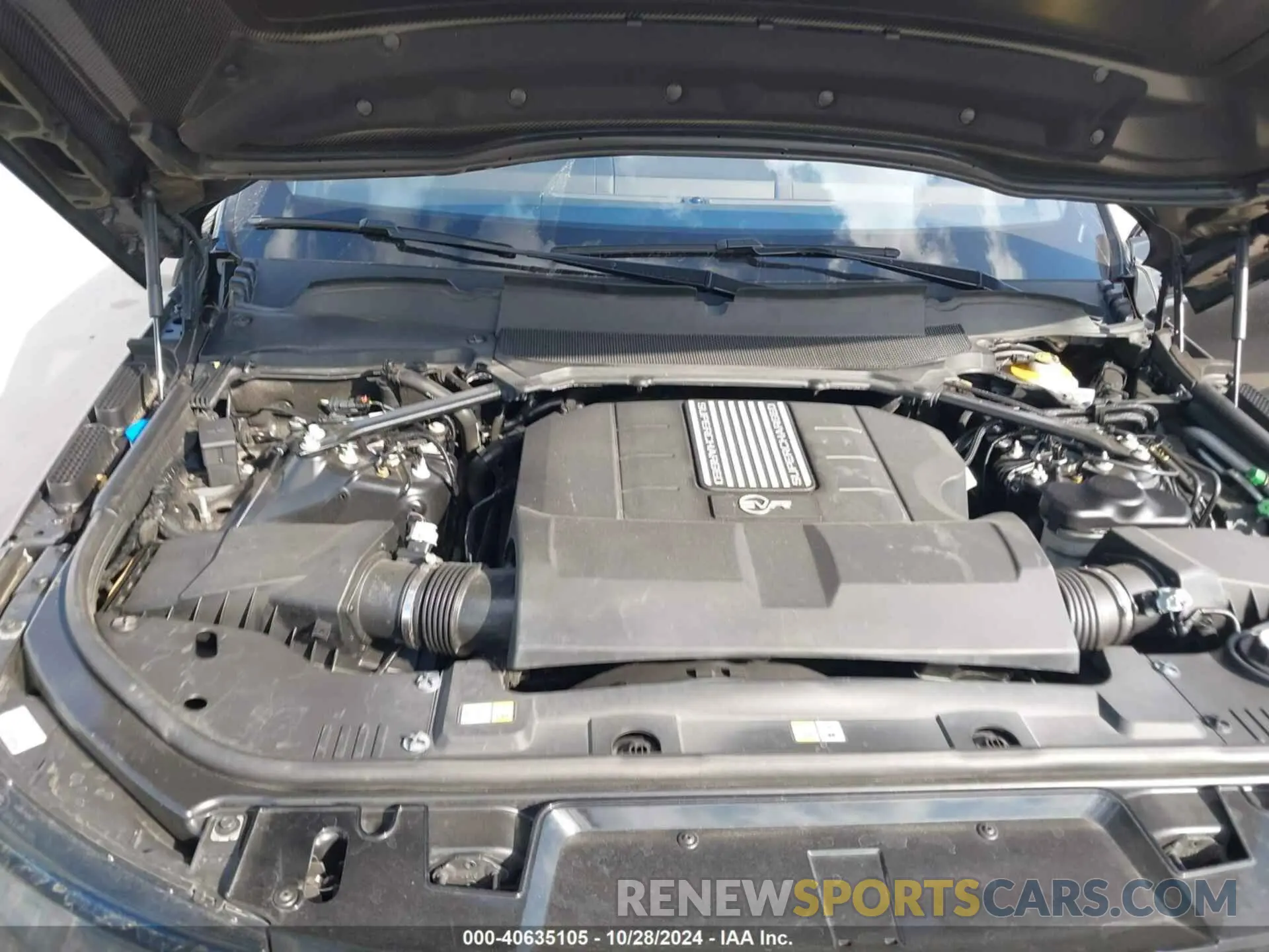 10 fotografías del automóvil dañado SALWZ2SE9KA854480 LAND ROVER RANGE ROVER SPORT 2019