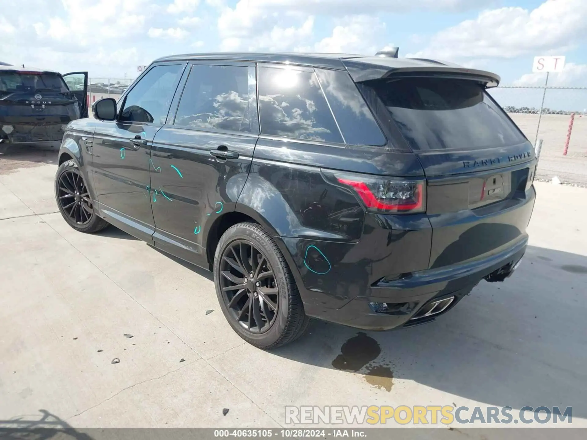 3 fotografías del automóvil dañado SALWZ2SE9KA854480 LAND ROVER RANGE ROVER SPORT 2019