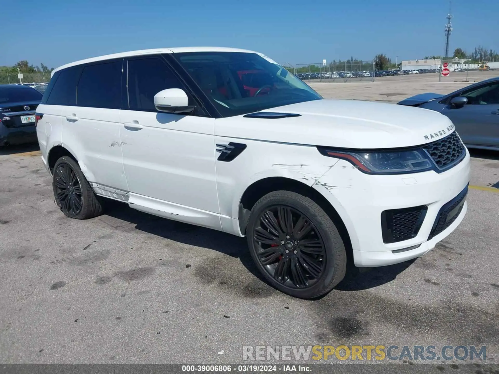 1 fotografías del automóvil dañado SALWG2SU9LA739716 LAND ROVER RANGE ROVER SPORT 2020