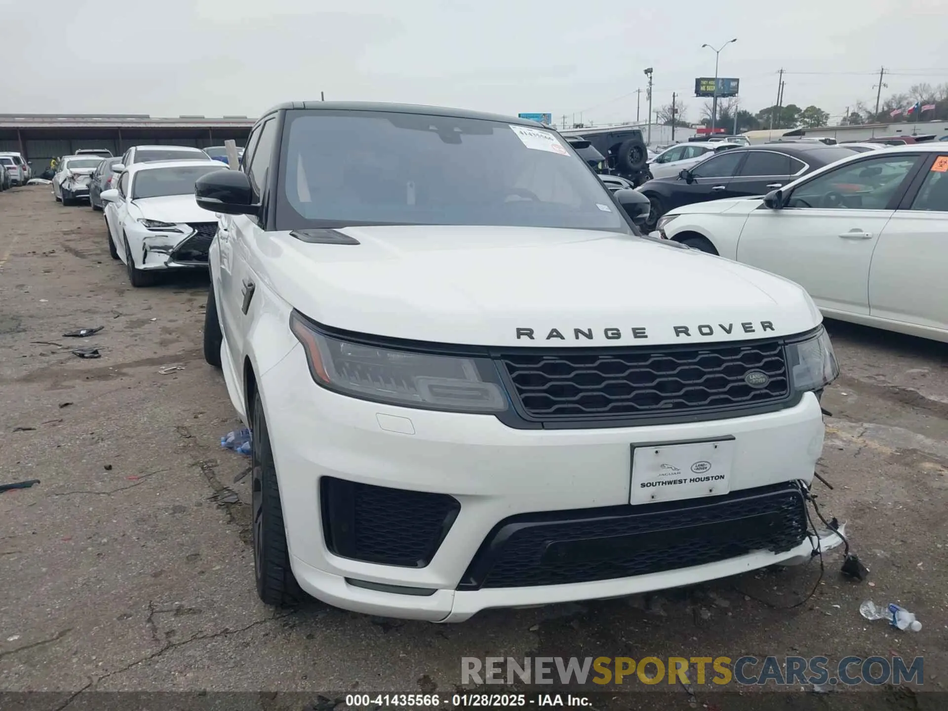 1 fotografías del automóvil dañado SALWR2SE6LA702285 LAND ROVER RANGE ROVER SPORT 2020
