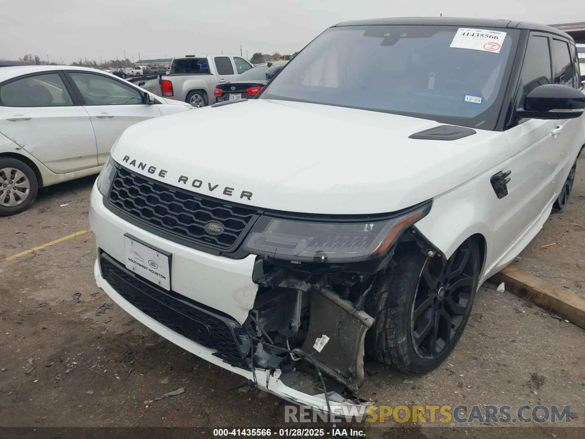 2 fotografías del automóvil dañado SALWR2SE6LA702285 LAND ROVER RANGE ROVER SPORT 2020