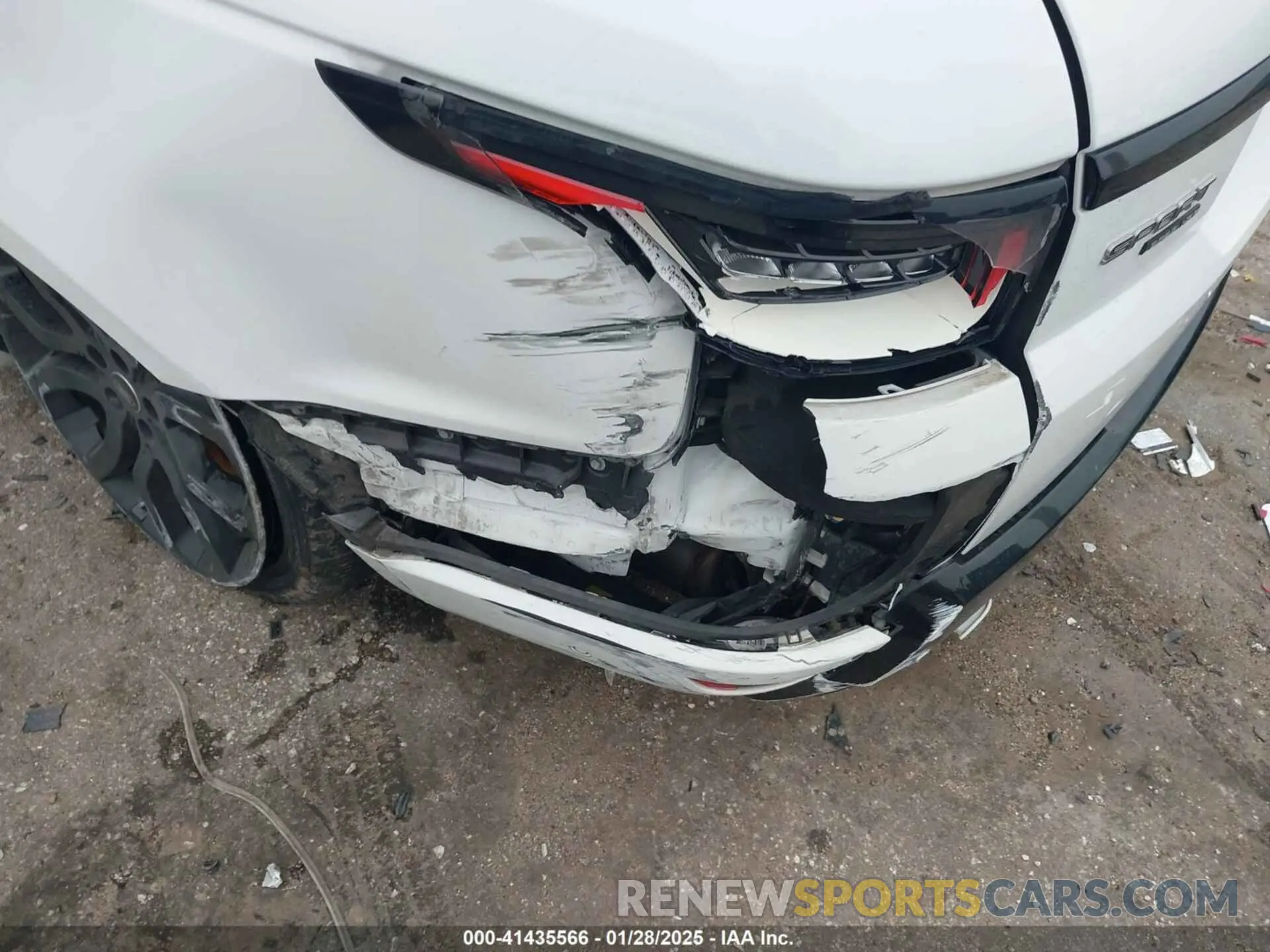 6 fotografías del automóvil dañado SALWR2SE6LA702285 LAND ROVER RANGE ROVER SPORT 2020