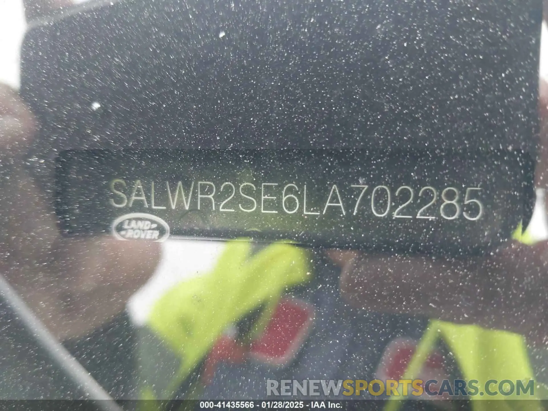 9 fotografías del automóvil dañado SALWR2SE6LA702285 LAND ROVER RANGE ROVER SPORT 2020