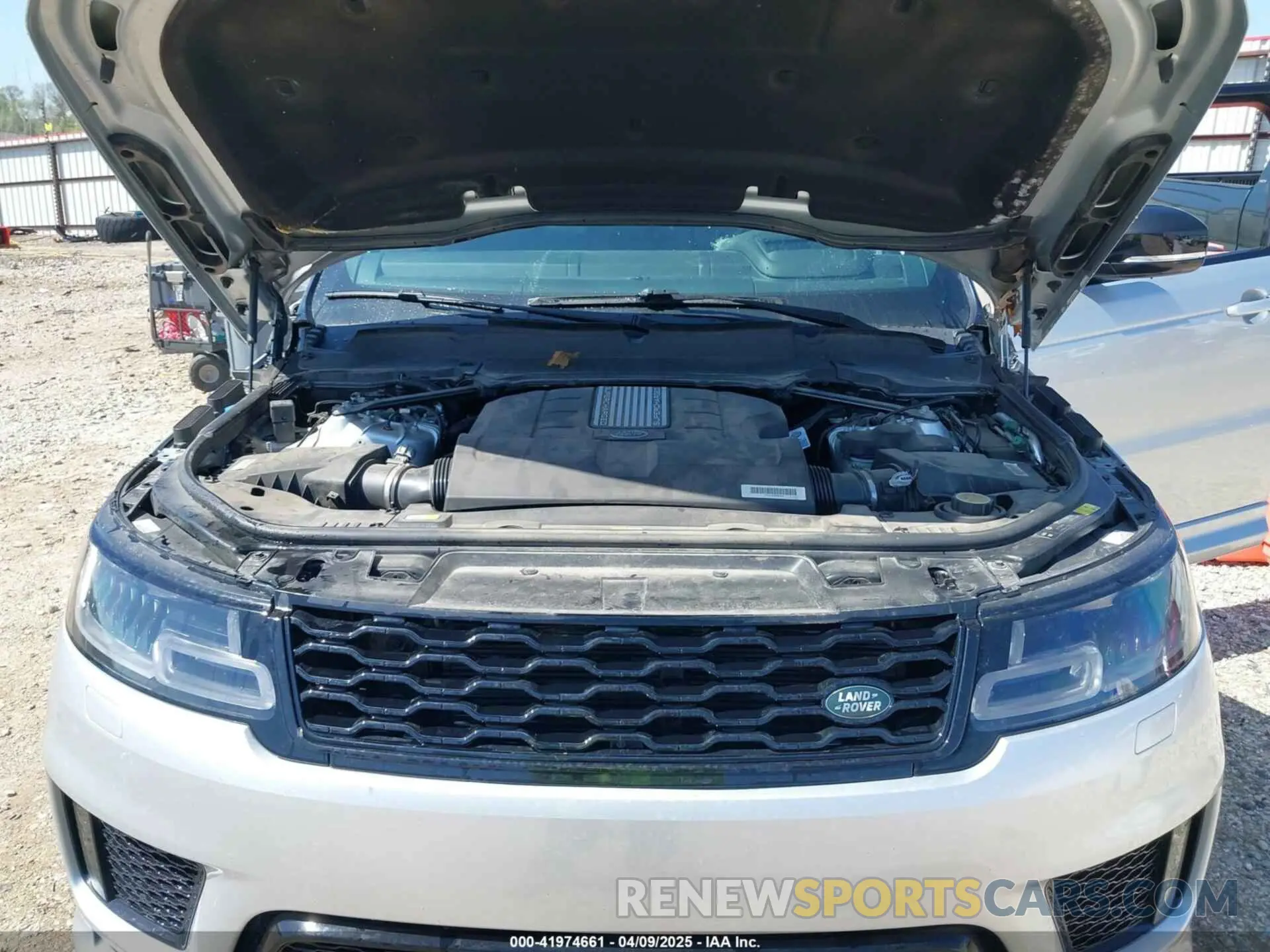 10 fotografías del automóvil dañado SALWR2SE6LA708393 LAND ROVER RANGE ROVER SPORT 2020